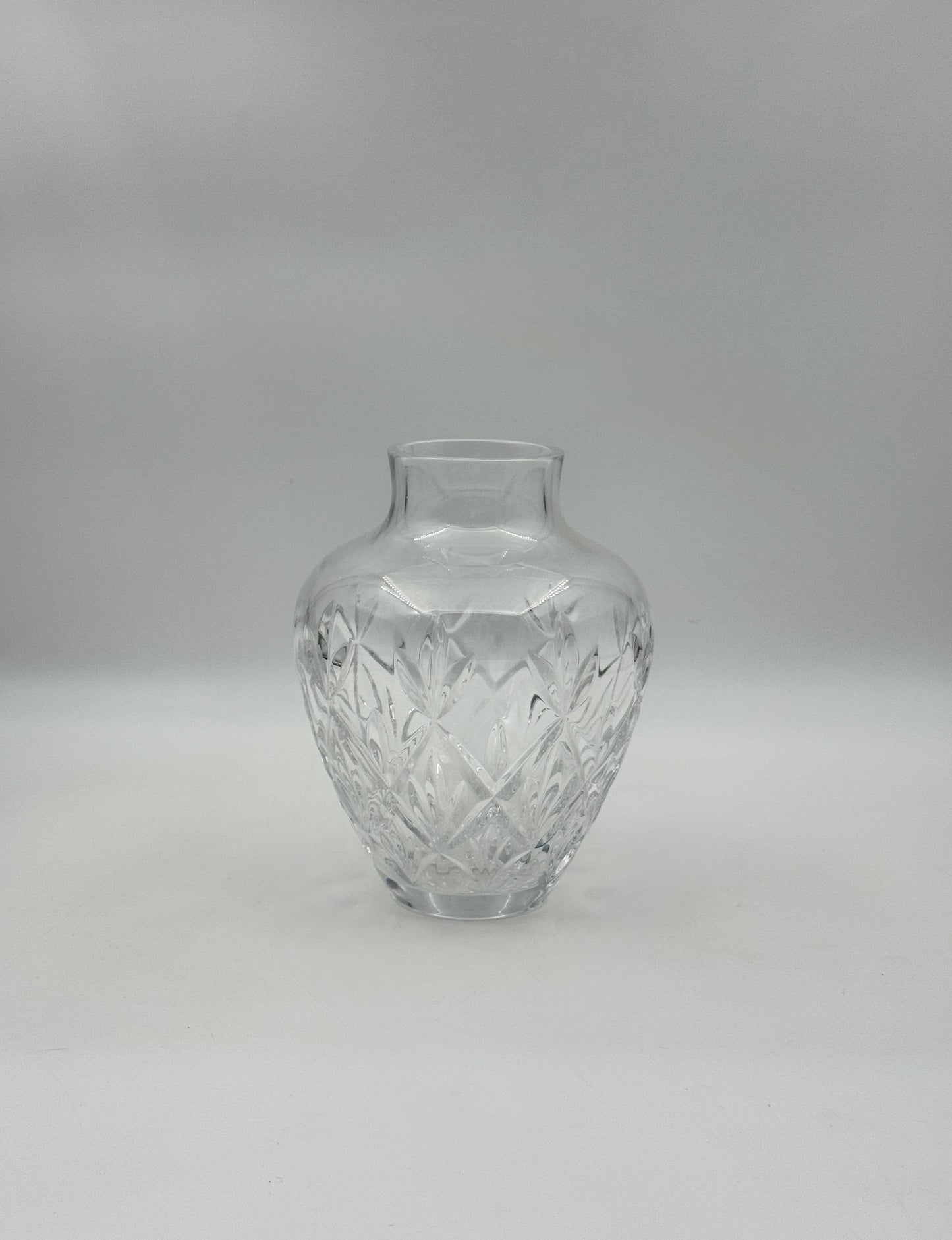 Tiffany & Co. Crystal Vase – Cut Glass Pattern