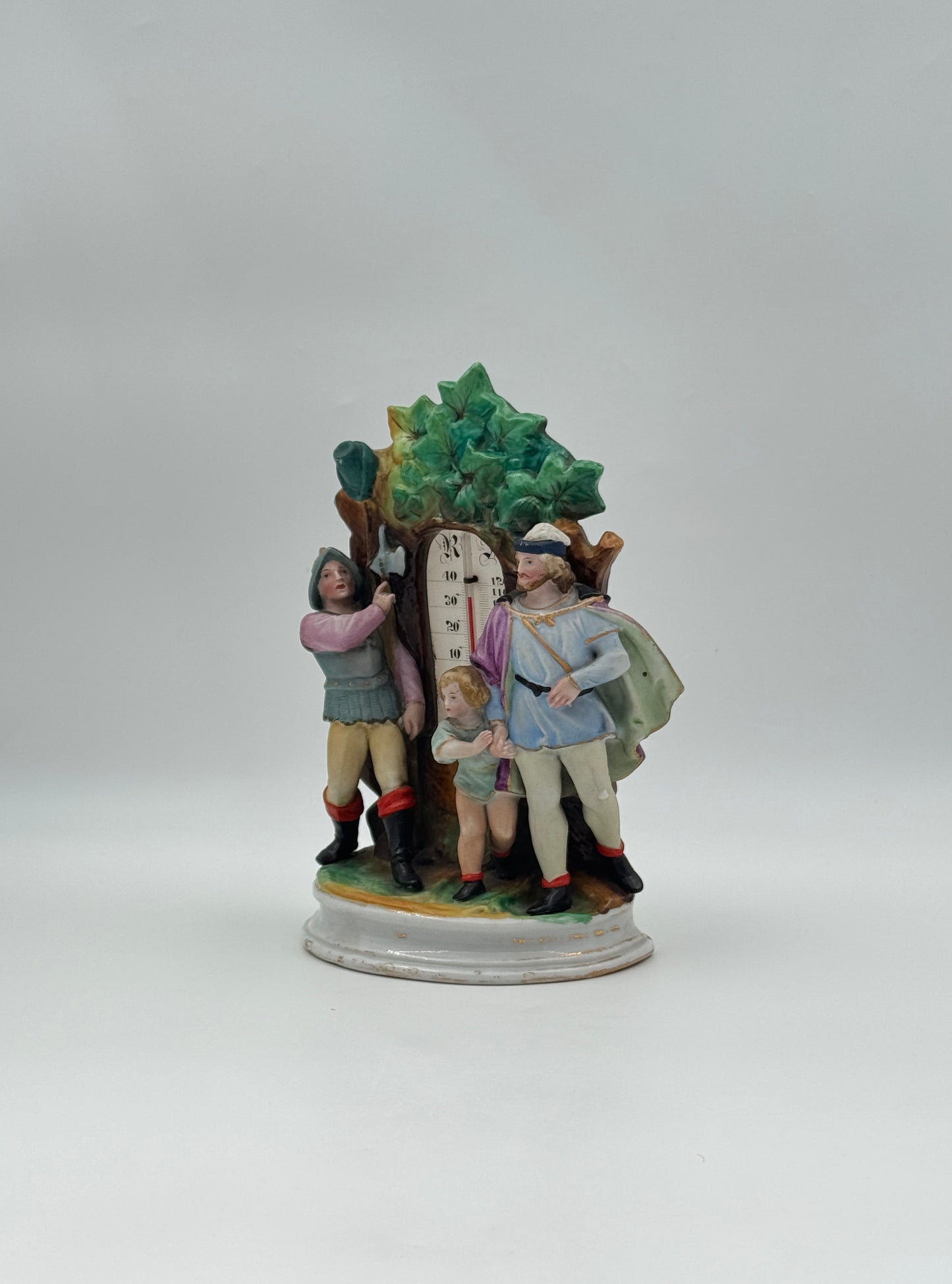 Robin Hood Porcelain Thermometer Figurine