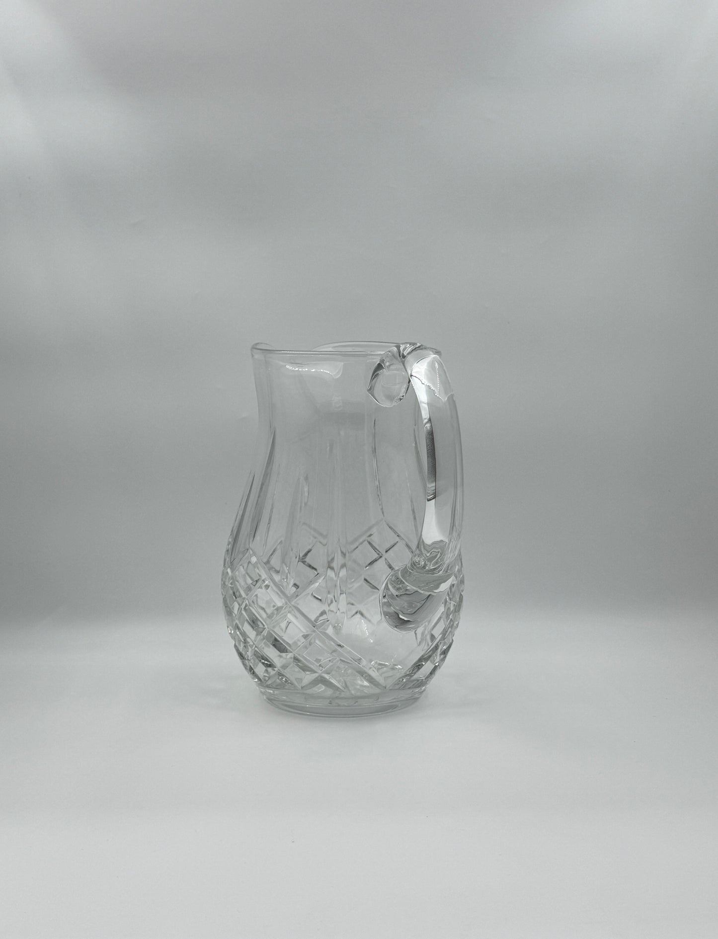 Waterford Crystal Lismore Pitcher – Hand-Cut Diamond and Wedge Design