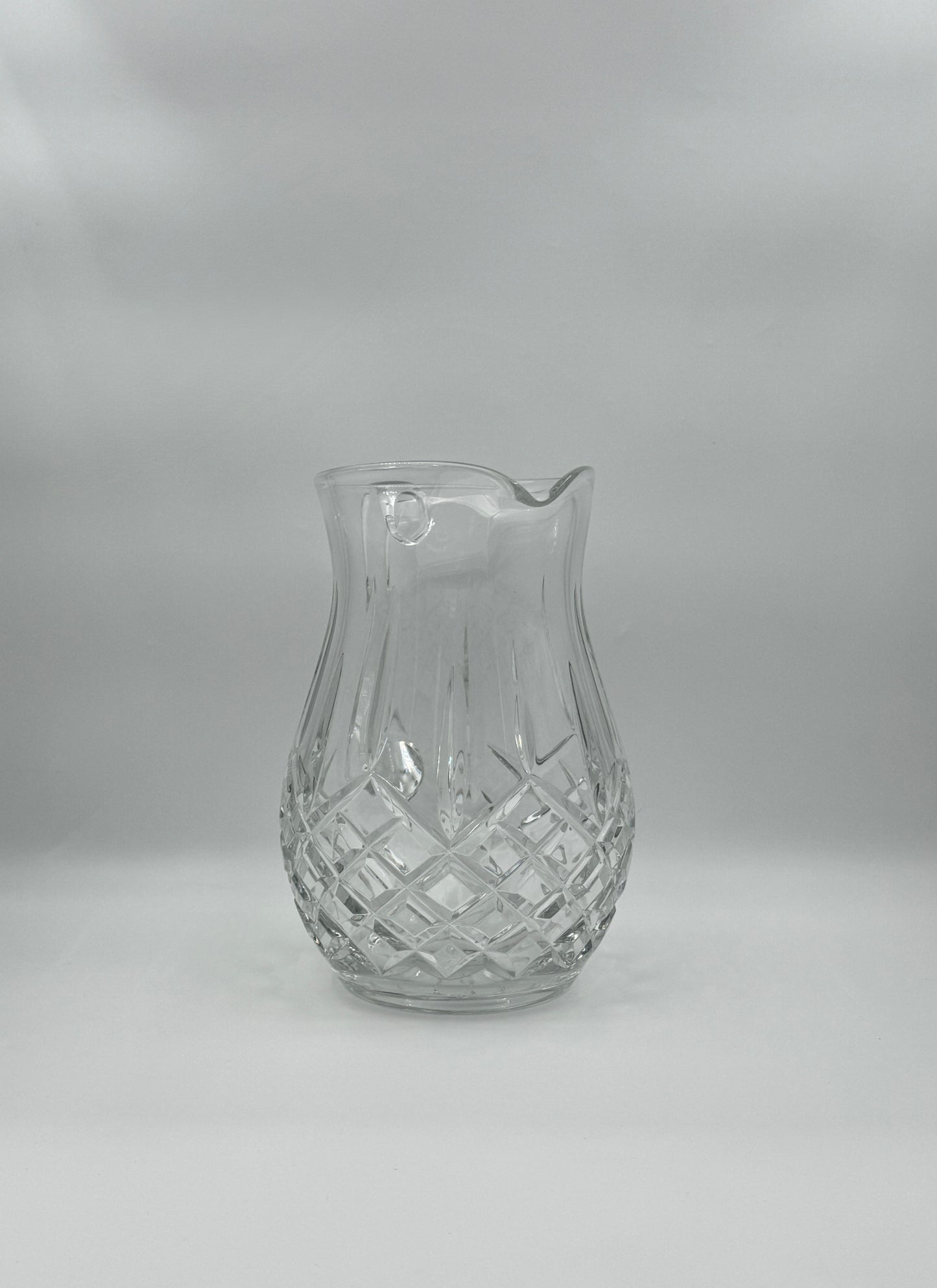 Waterford Crystal Lismore Pitcher – Hand-Cut Diamond and Wedge Design