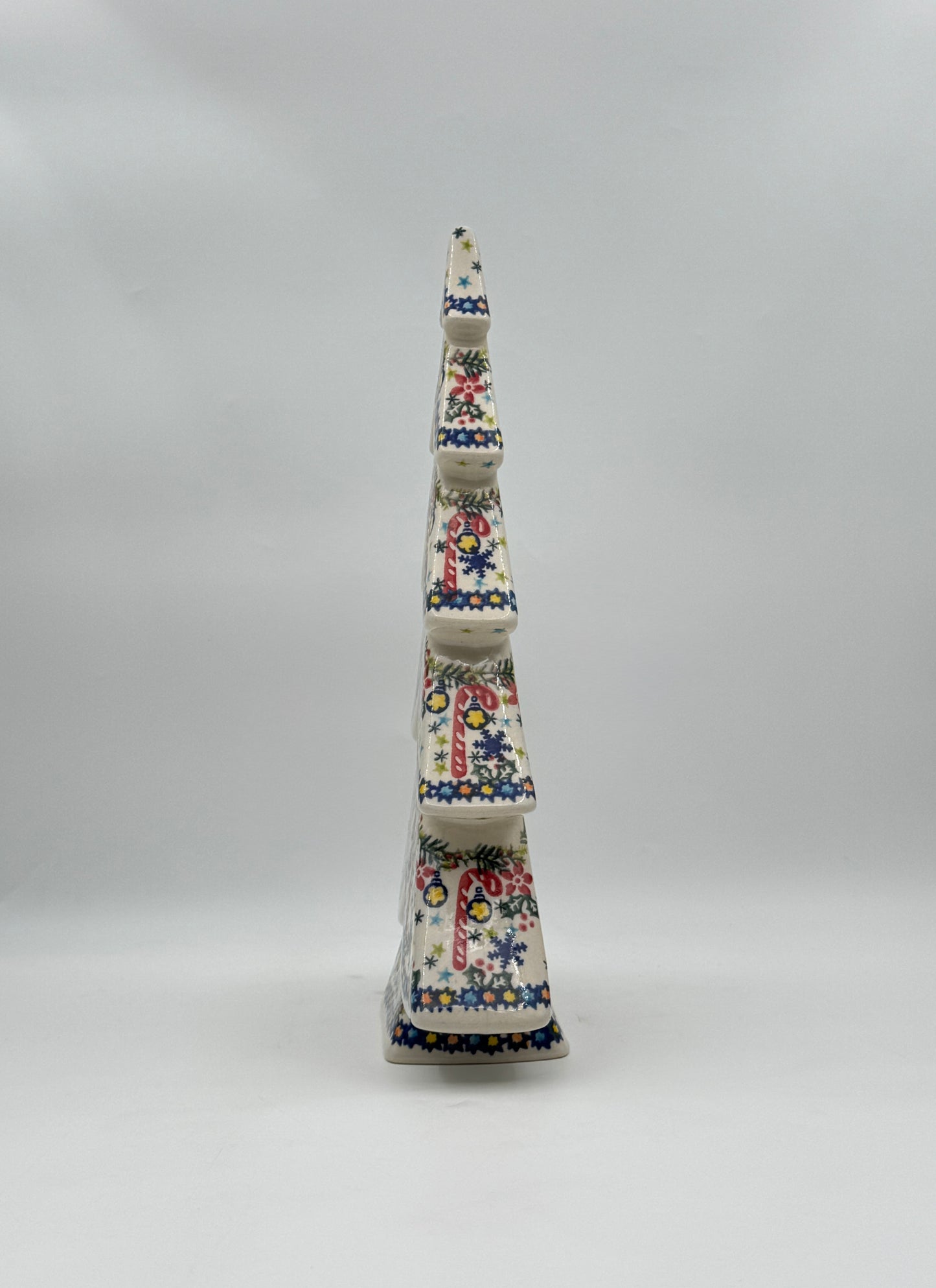 Uno Alla Volta Hand-Painted Polish Christmas Tree