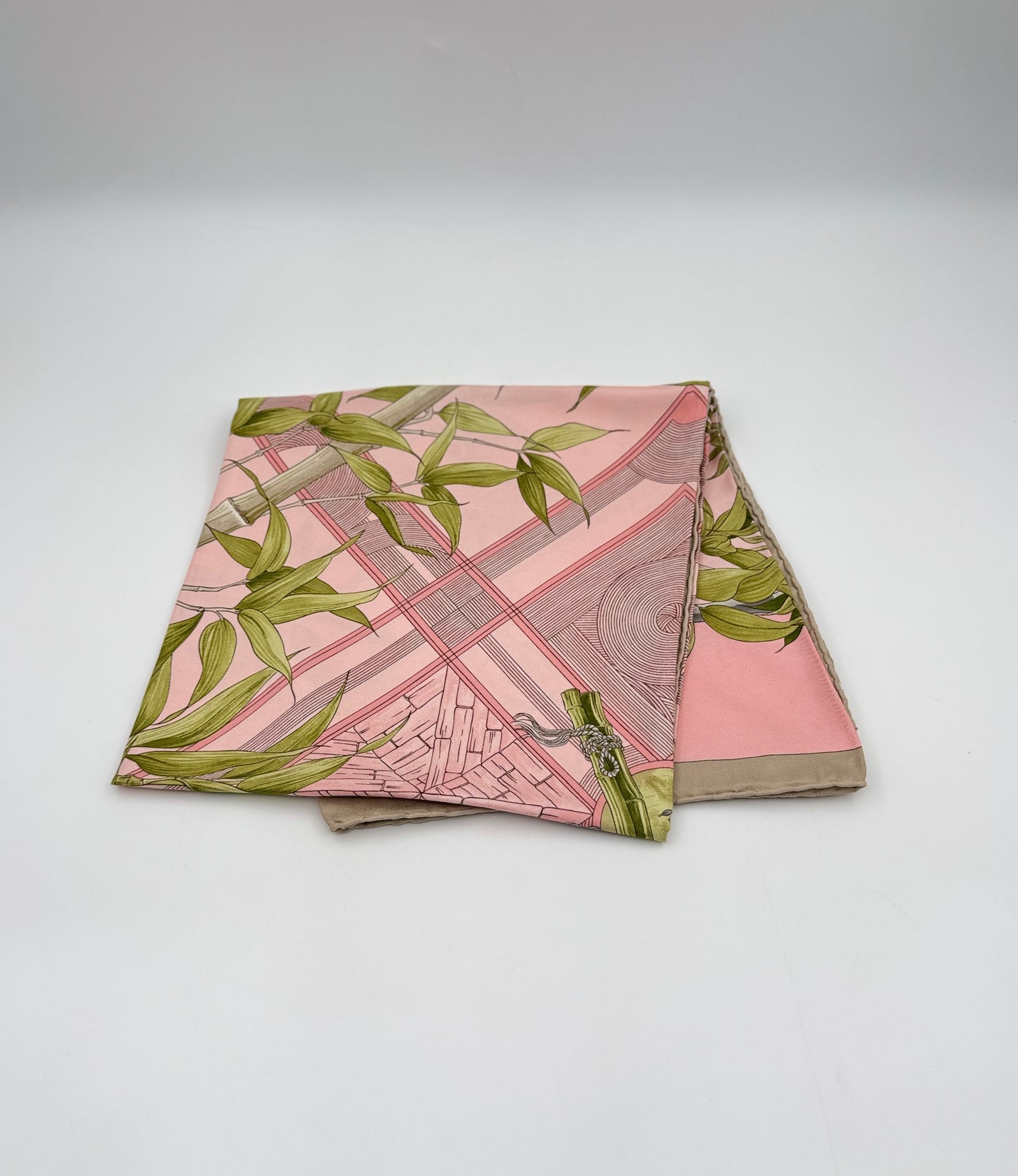Hermès “Sérénité” Silk Scarf – 90 cm – Zoé Pauwels, 2001