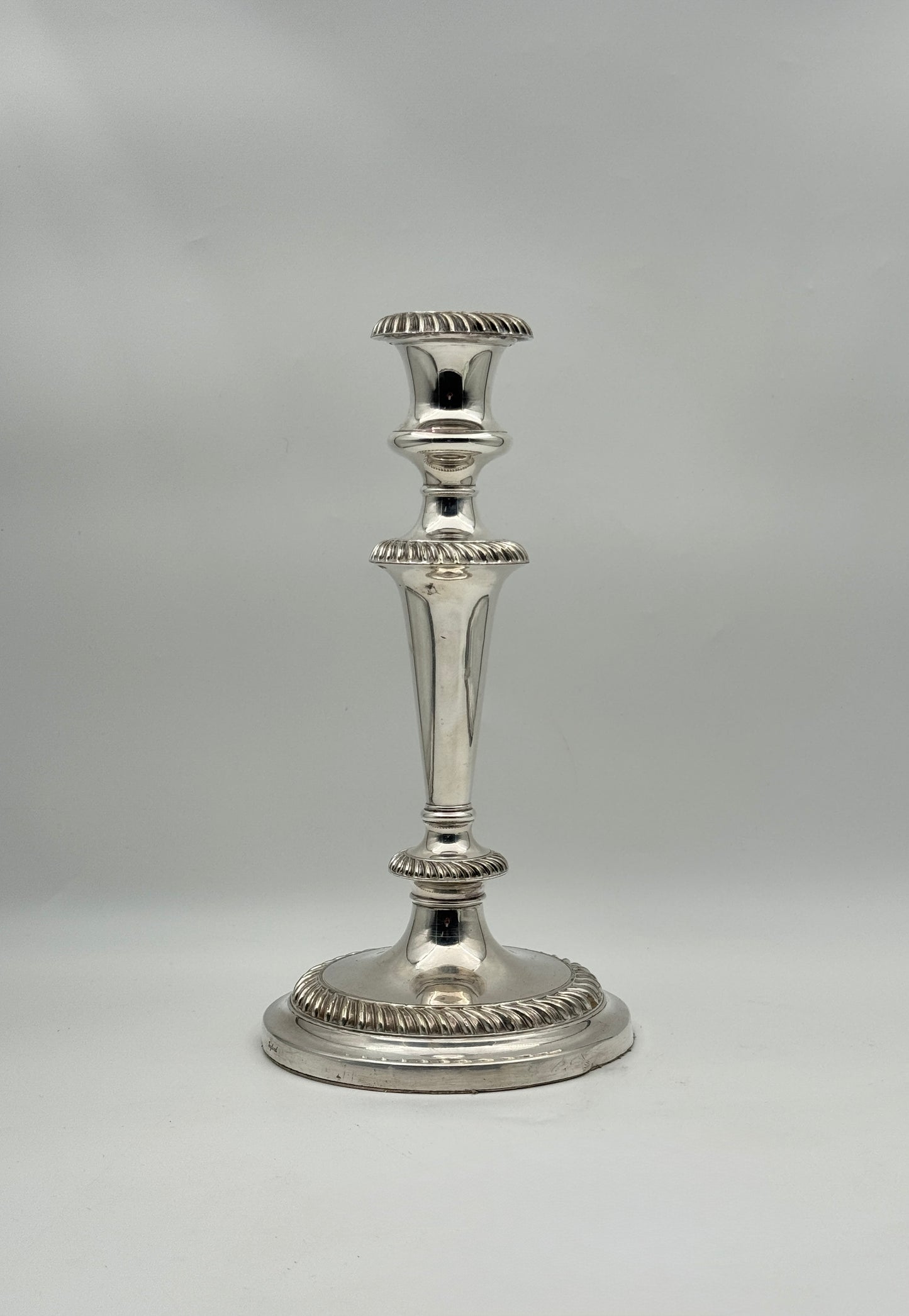 Pair of English Silverplate 3-Light Candelabras – Elkington & Co.