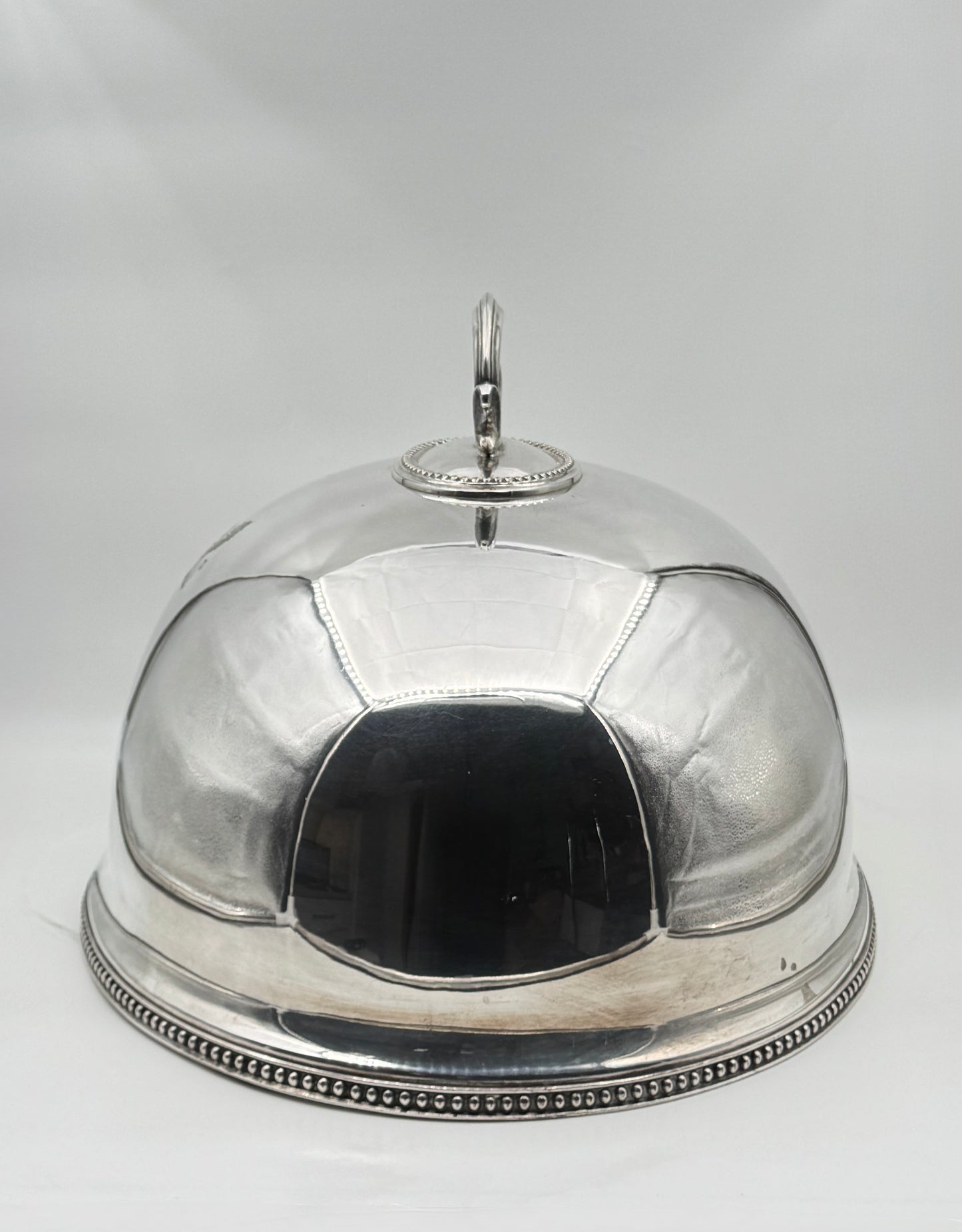 Large English Silverplate Meat Dome – Goldsmiths & Silversmiths Co., London