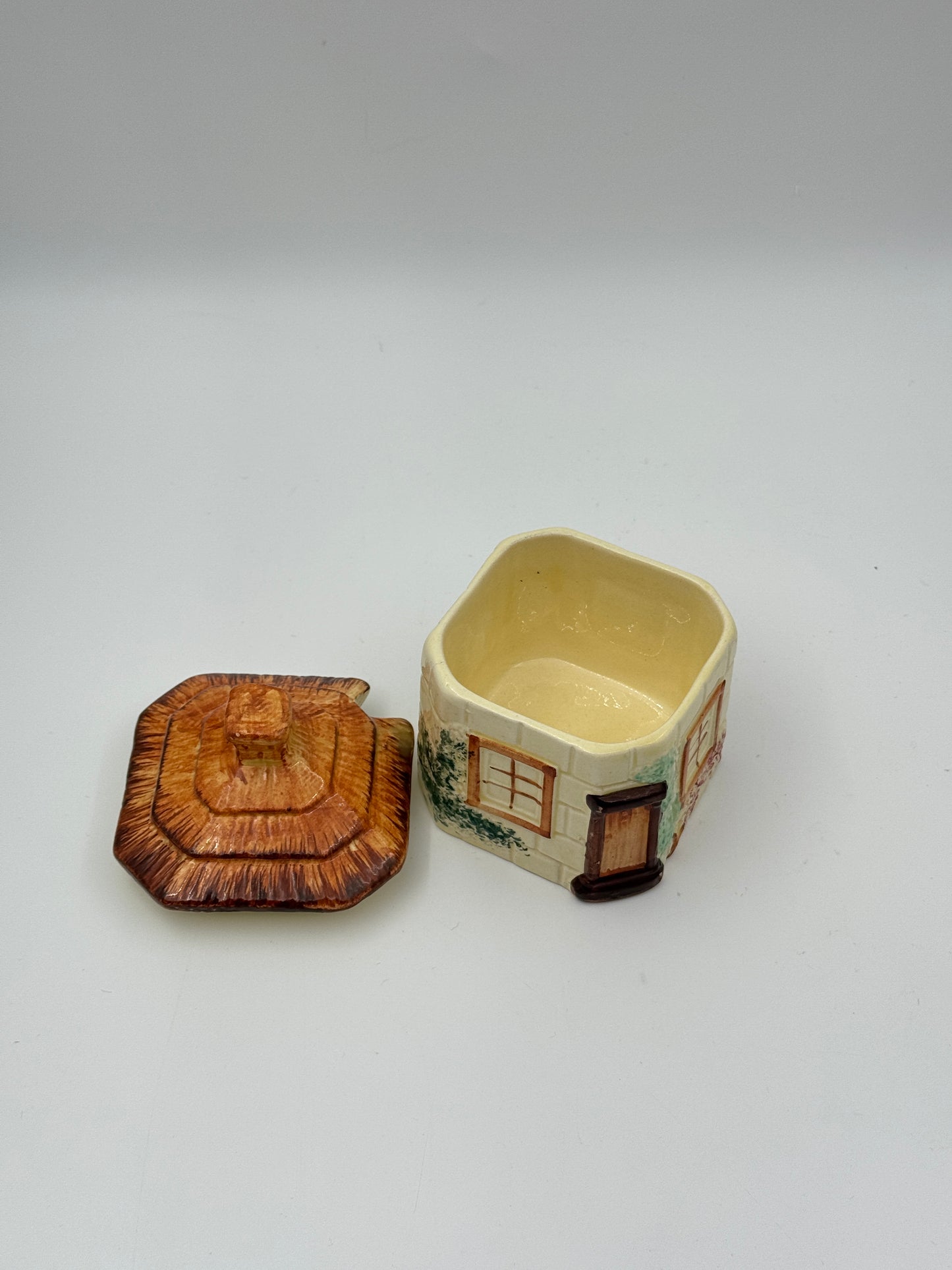 Keele Street Pottery Cottage Jam Jar with Lid – England