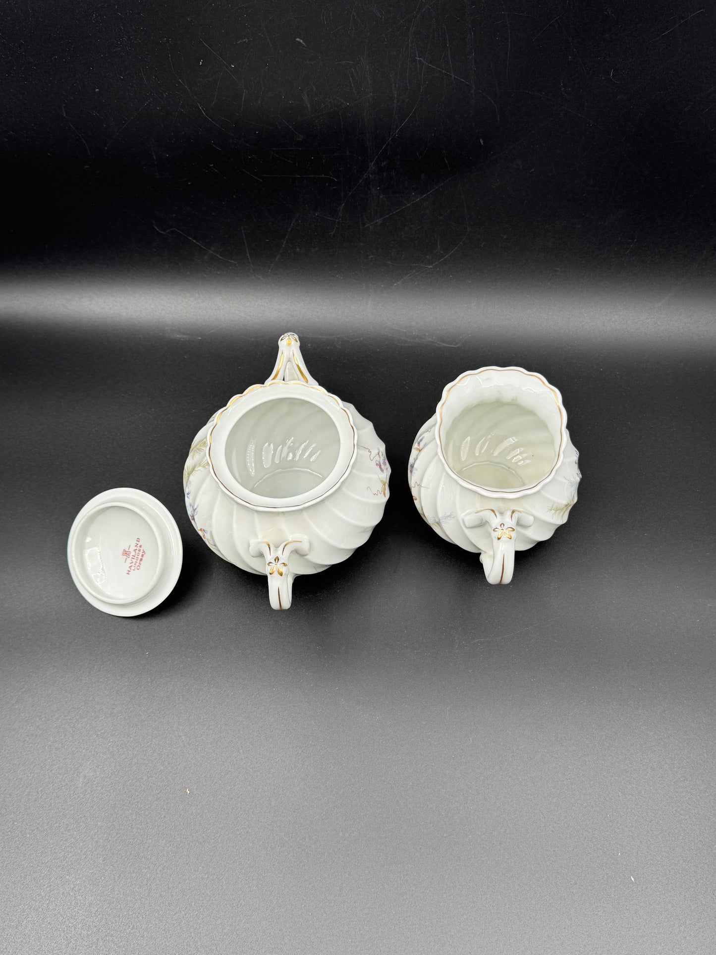 Haviland Orsay China – Lavender Vine Flower – 19-Piece Set