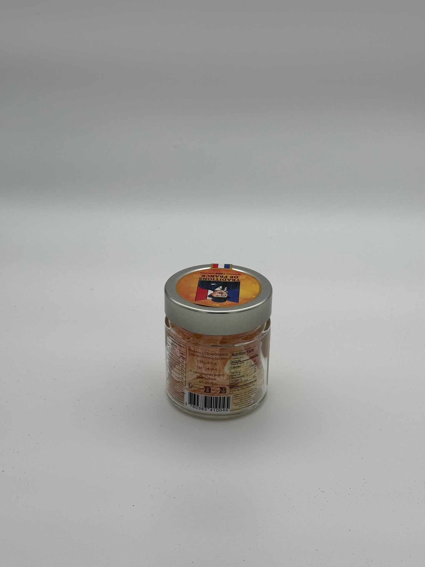 Traditions de France Lemon-Orange Handcrafted hard Candy