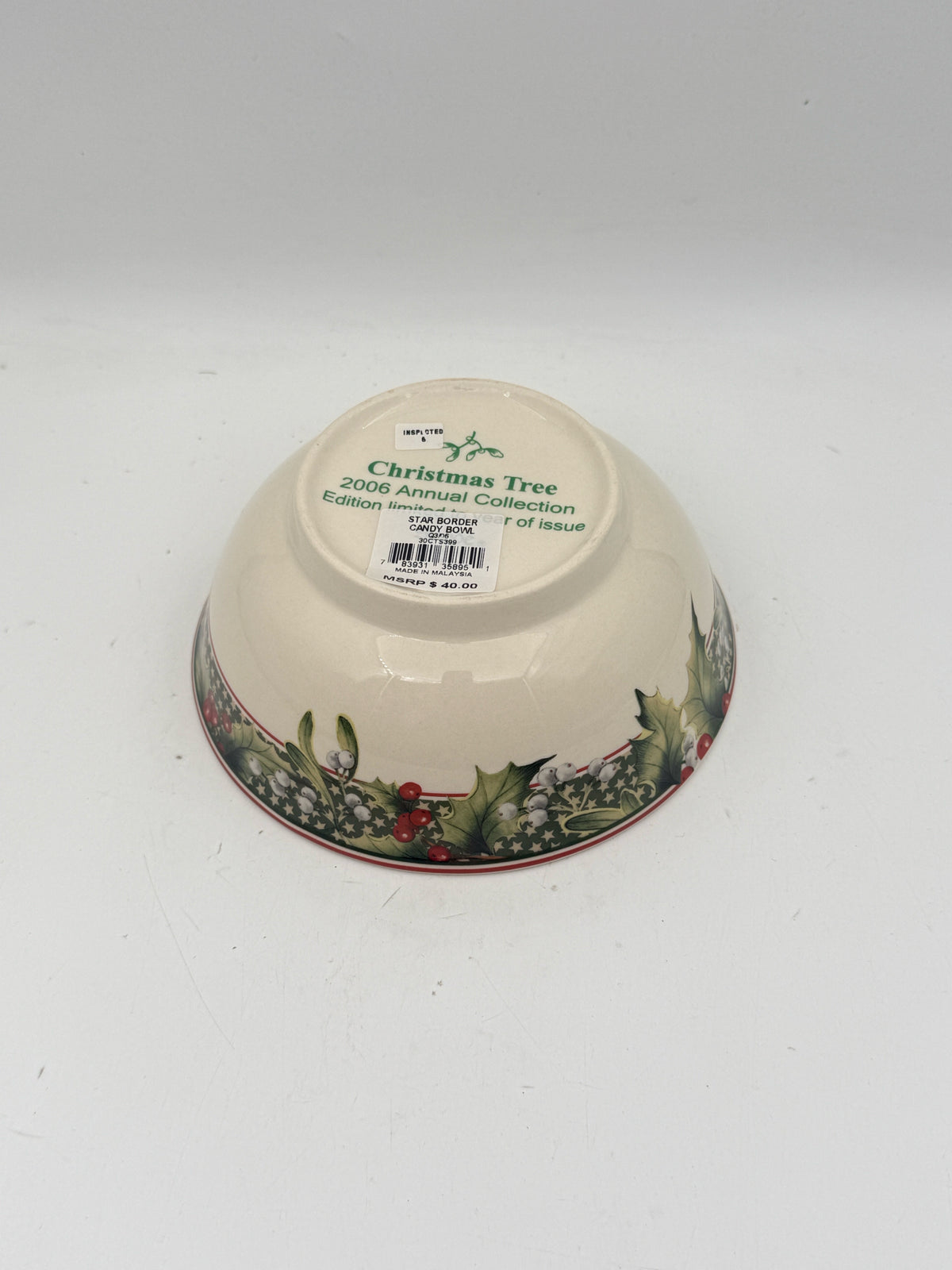 Spode Christmas Tree Bowls- Set Of 2