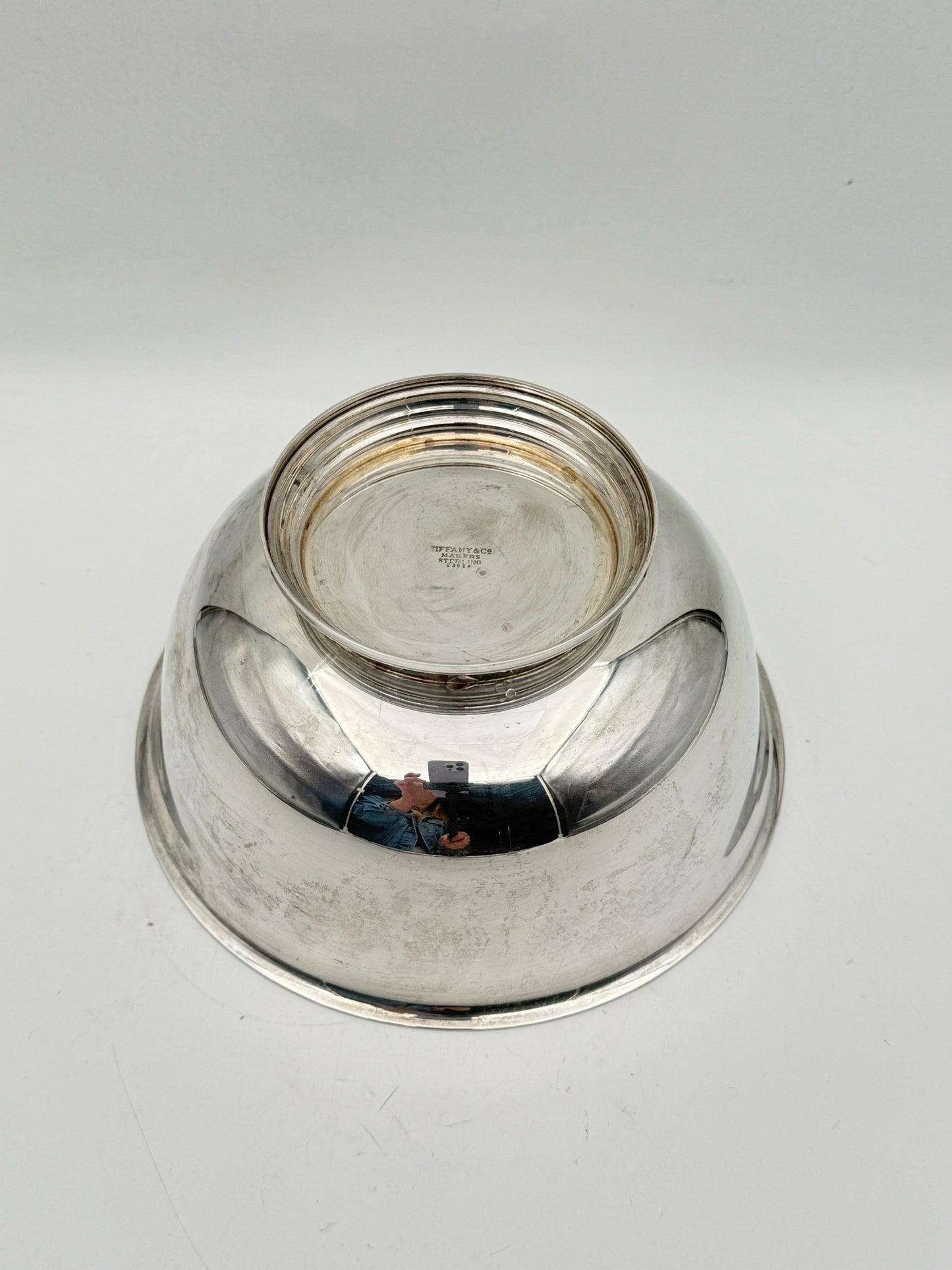 Tiffany & Co Sterling Silver Engraved President's Council Bowl