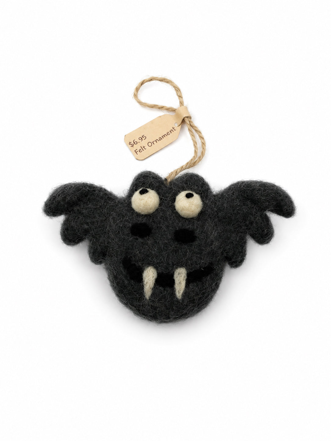 Wool Halloween Bat Ornament