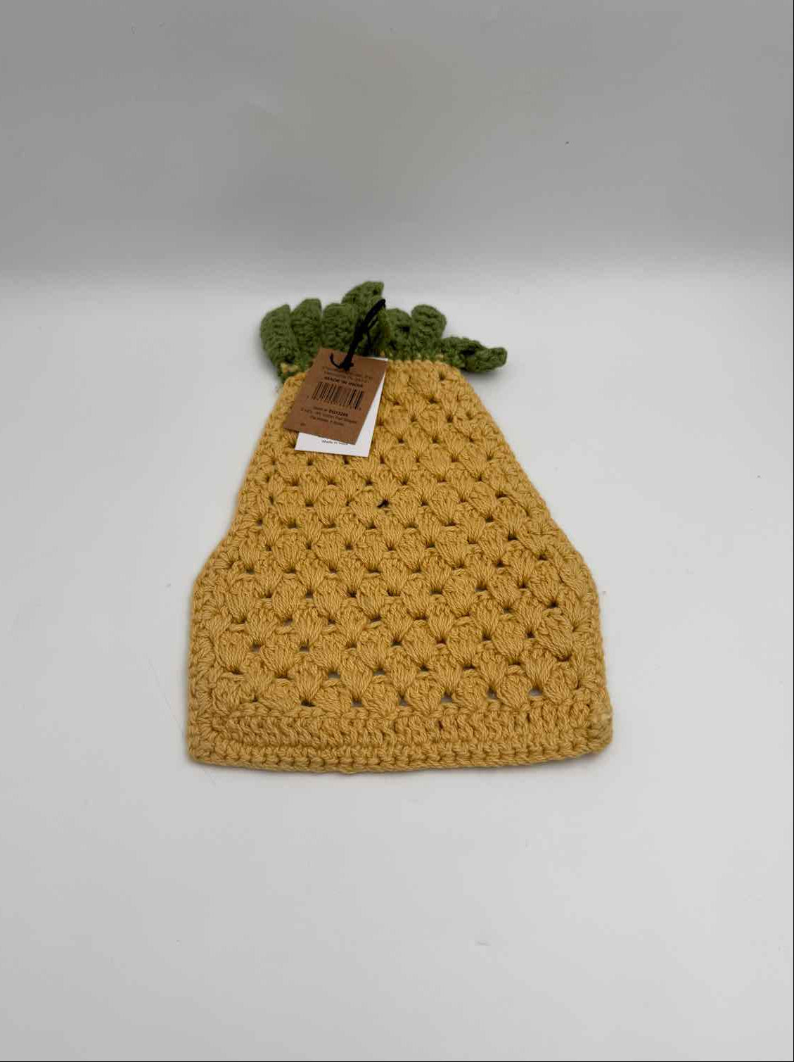 Crochet Pineapple Potholder Kitchen Hot Pad Cotton Trivet