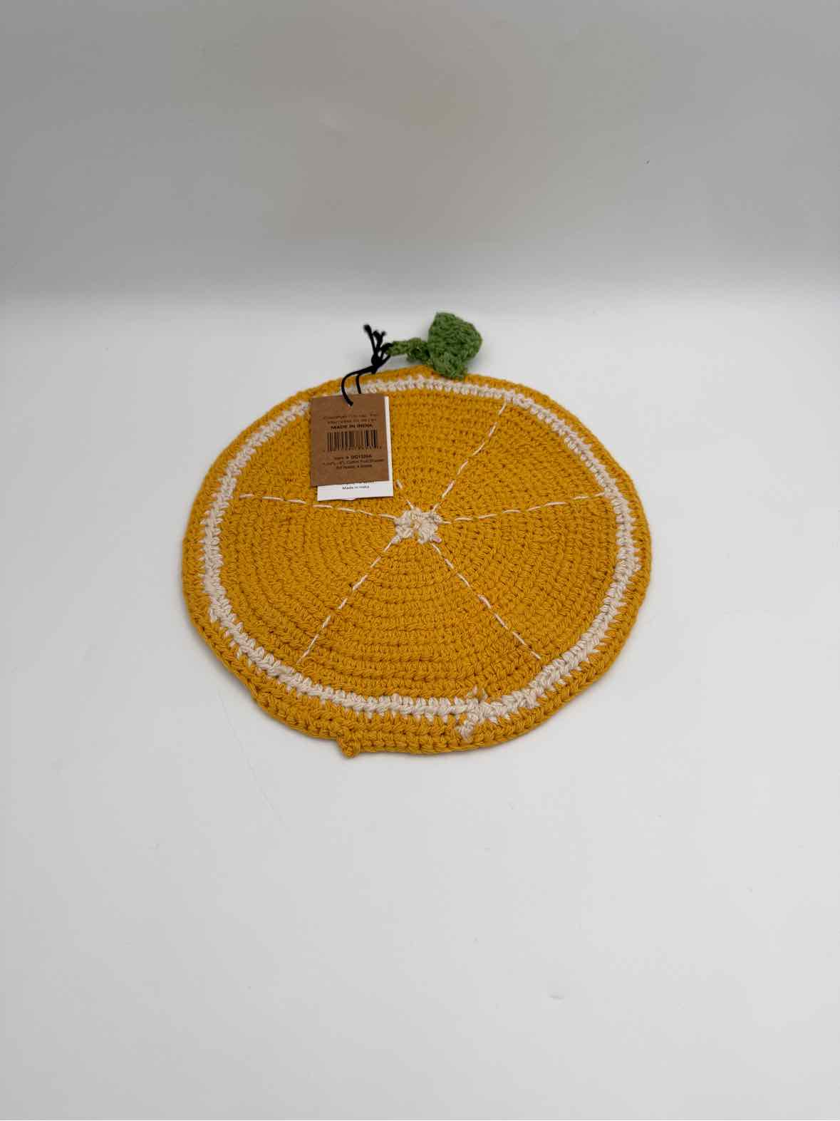 Crochet Lemon Fruit Pot Holder