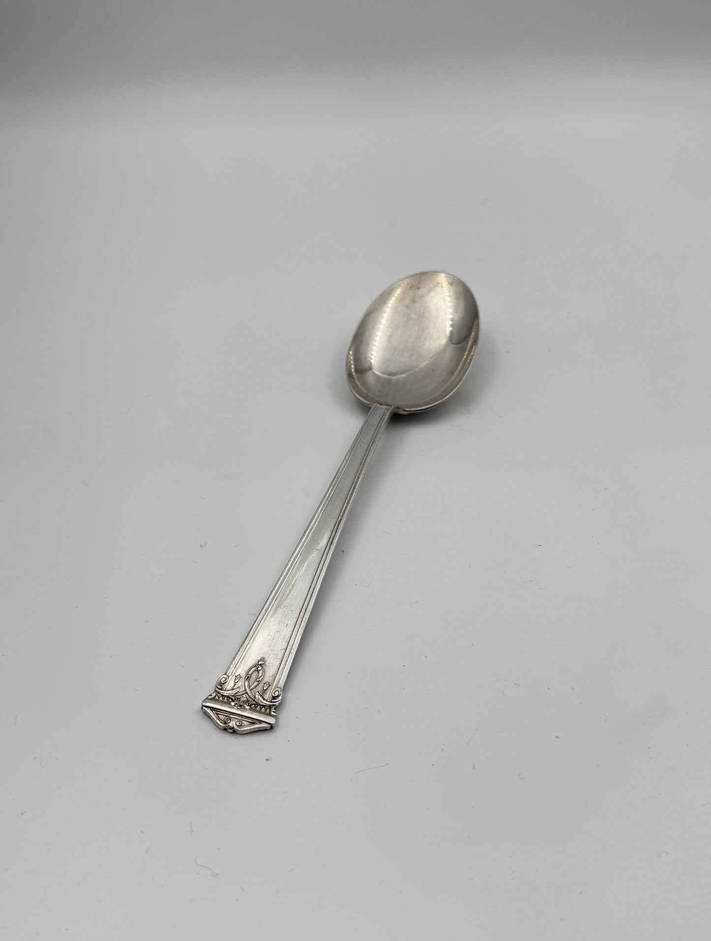 Sterling Silver Serving Spoon – Trianon by International – 1921