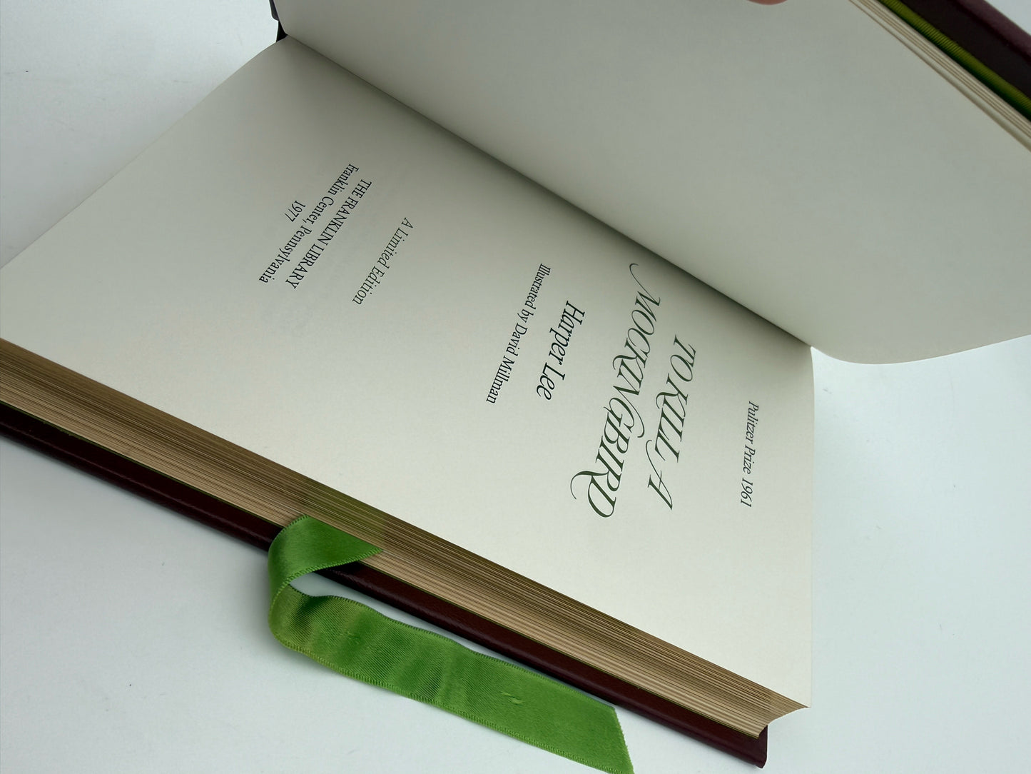 "To Kill A Mockingbird" By Harper Lee- Franklin Library