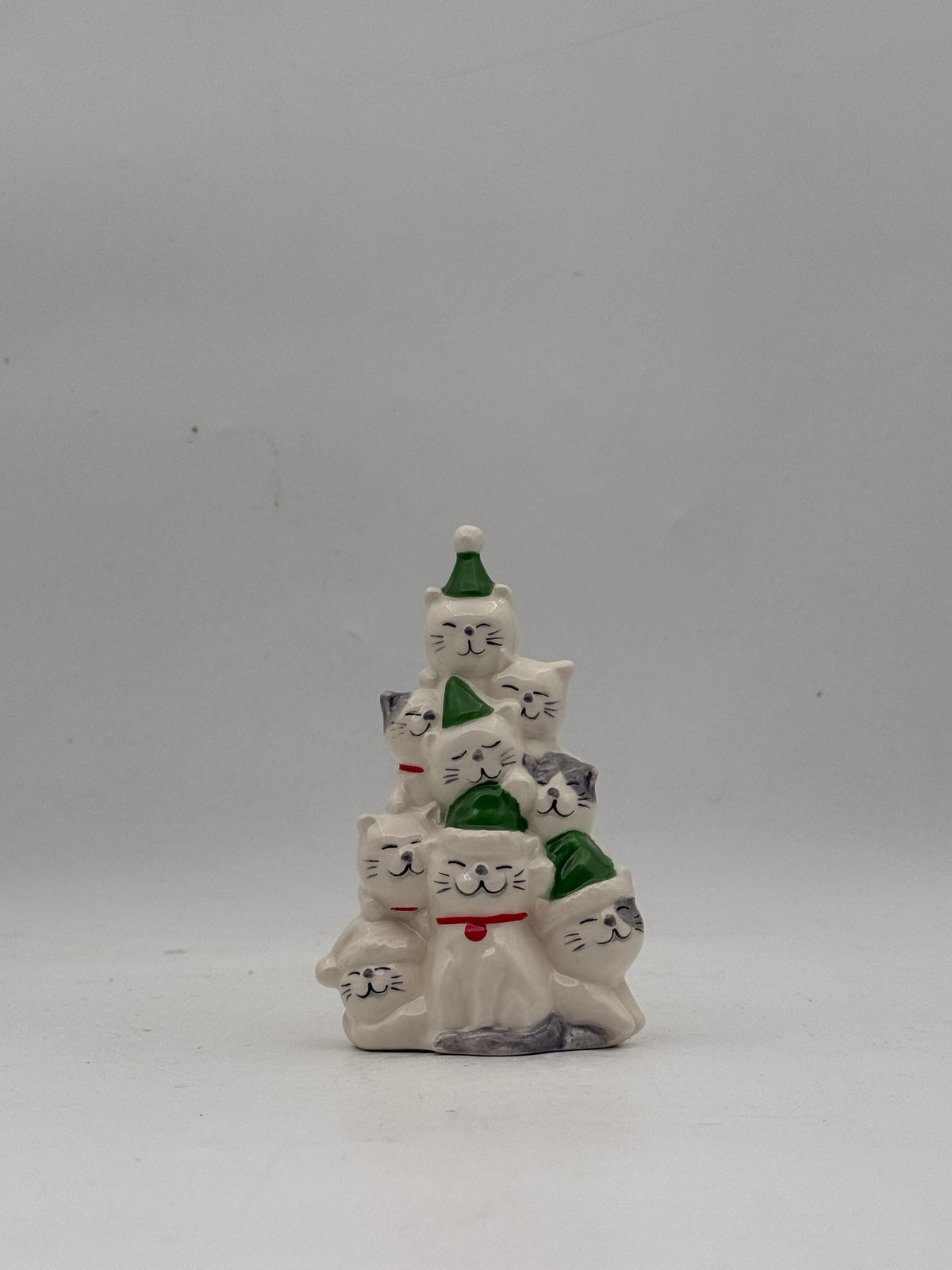 Christmas Tree Cats Salt And Pepper Shakers