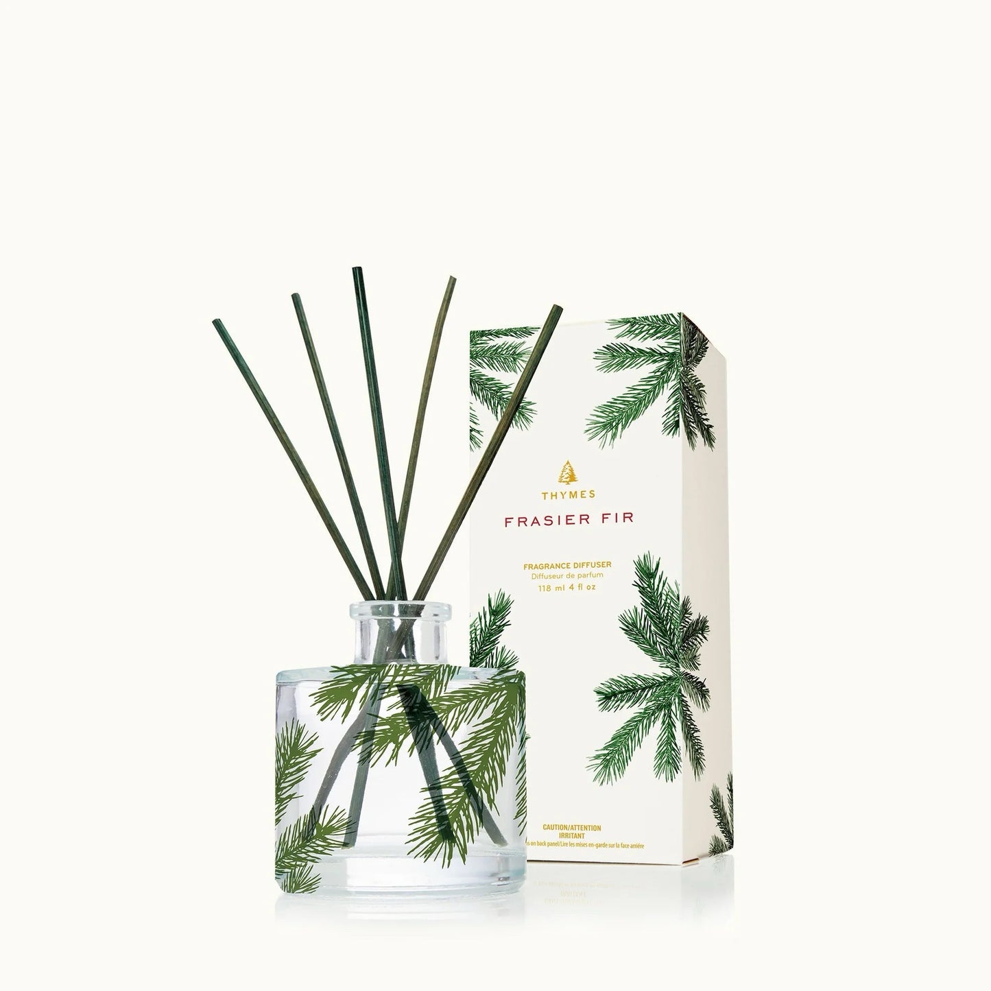 Thymes Frasier Fir Petite Reed Diffuser – 4 fl oz