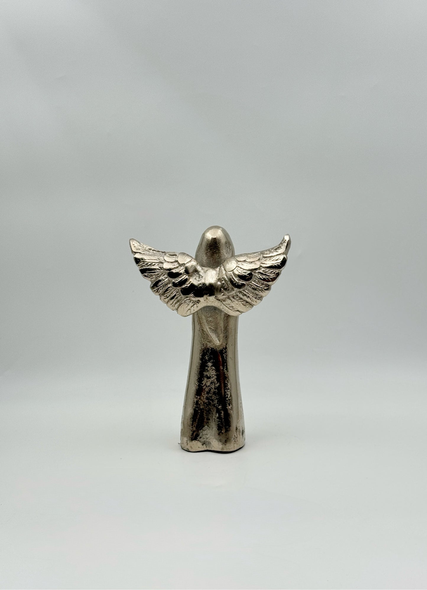 HomArt Angel Figurine – Cast Nickel