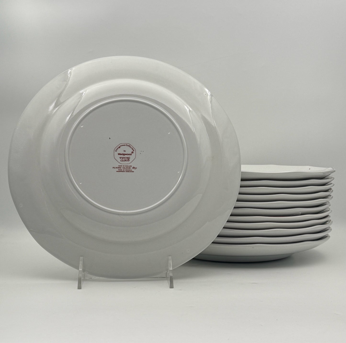 Wedgwood "Flying Cloud" 12 Placesetting Dinnerware Set- 50 Pieces