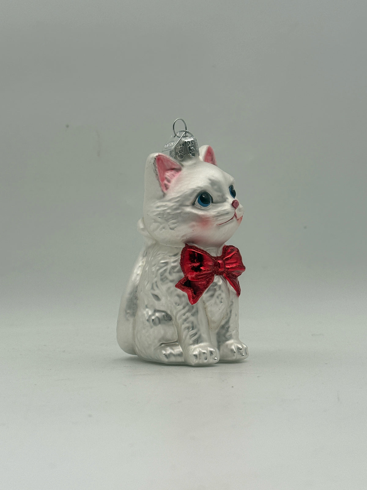 Kurt S. Adler White Cat Ornament