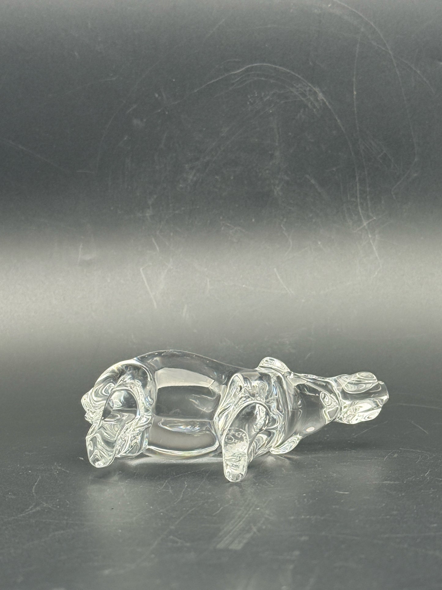 Baccarat Crystal Elephant Figurine