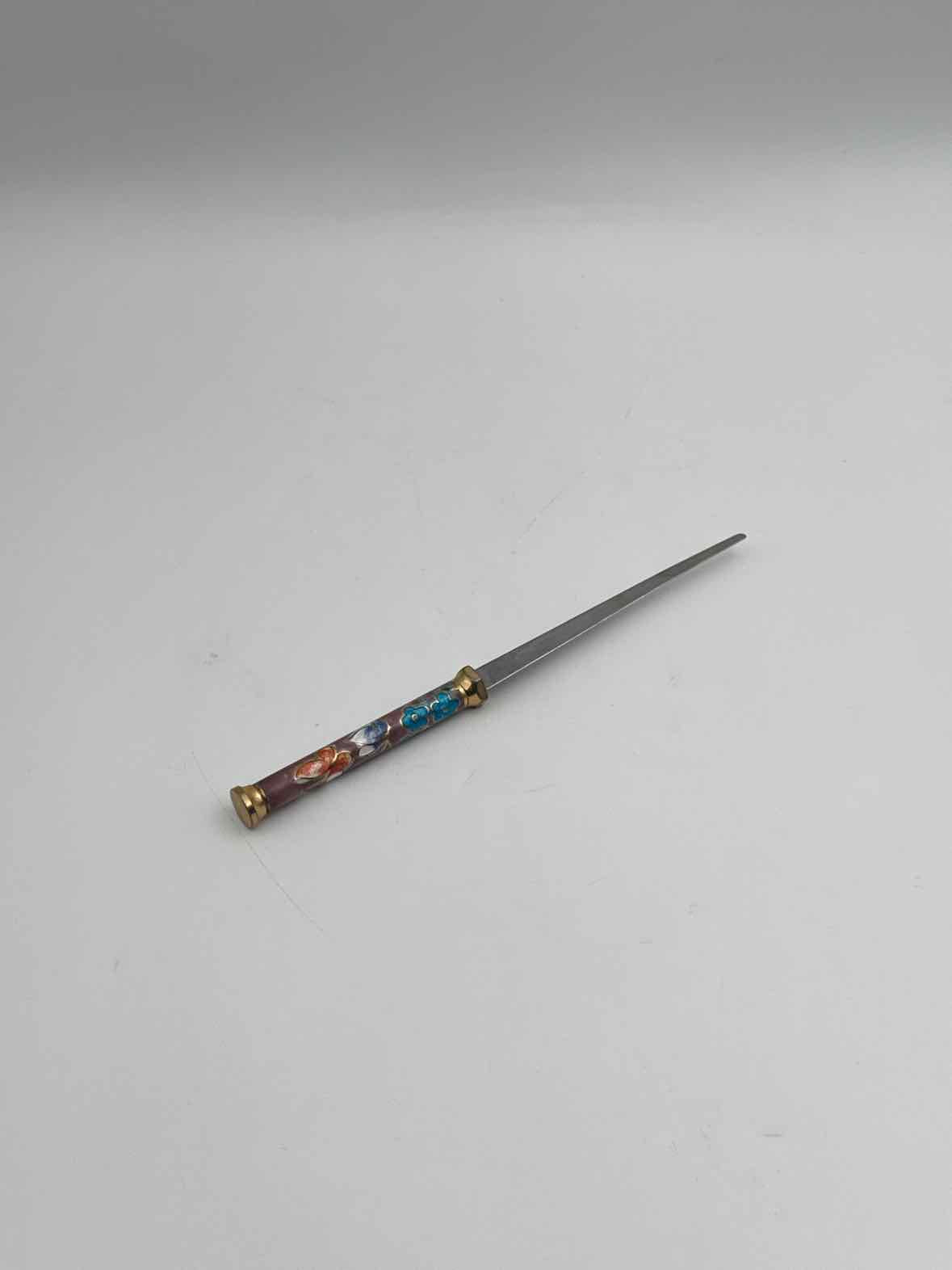 Vintage Cloisonne Letter Opener