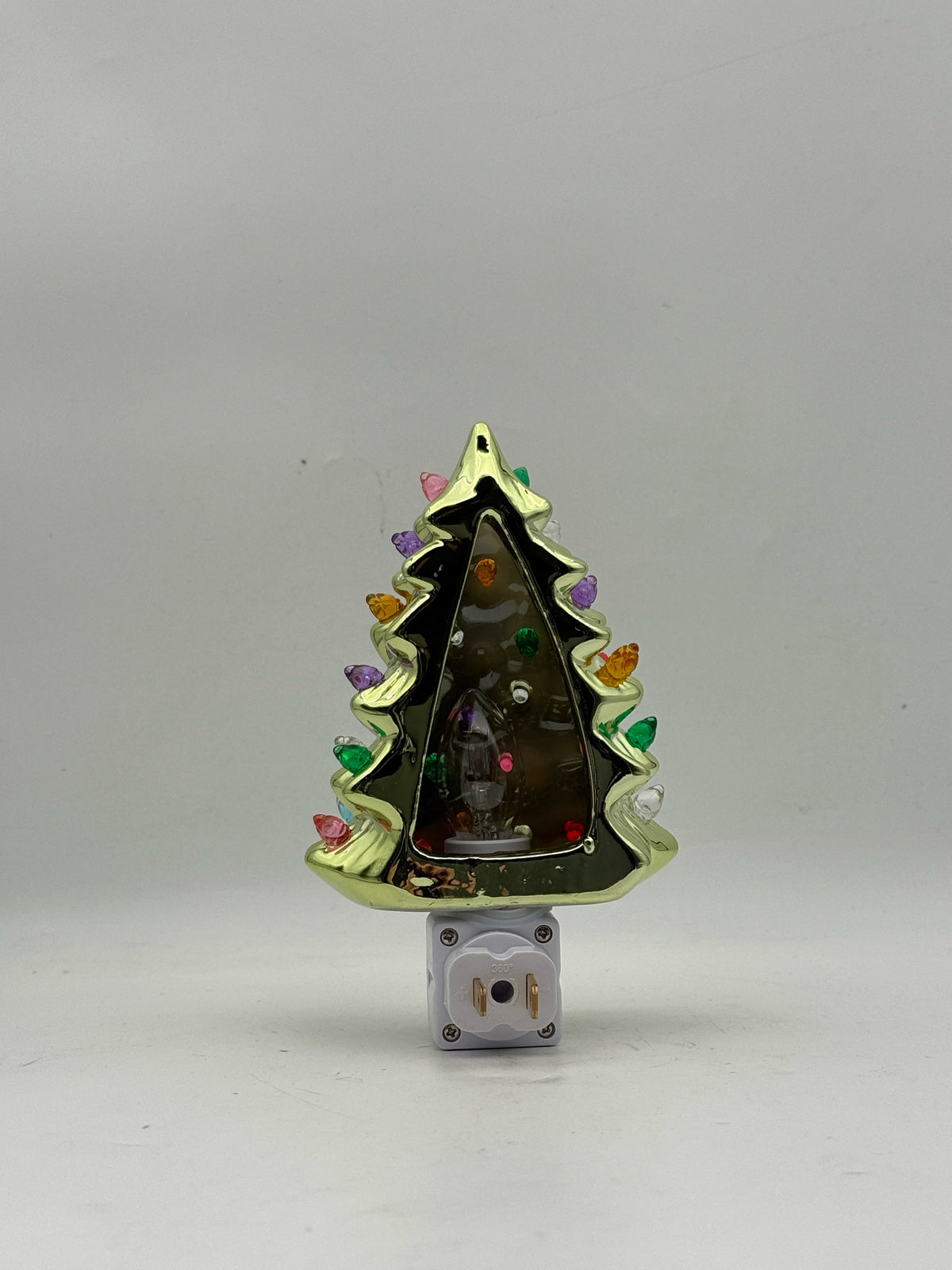 Retro Christmas Tree Night Light