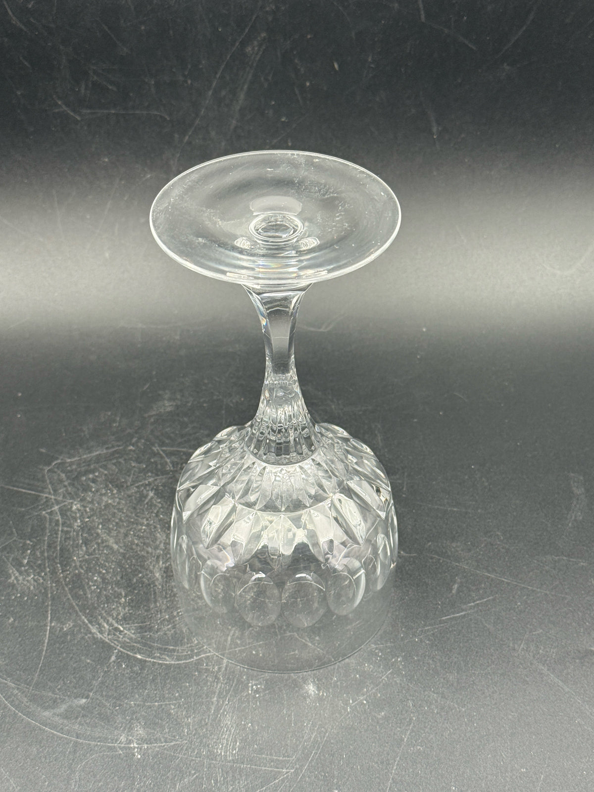 Clear Crystal Wine Goblets- Set Of 11
