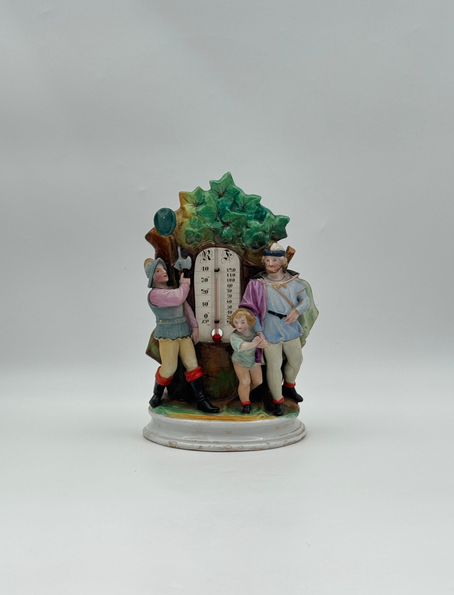 Robin Hood Porcelain Thermometer Figurine