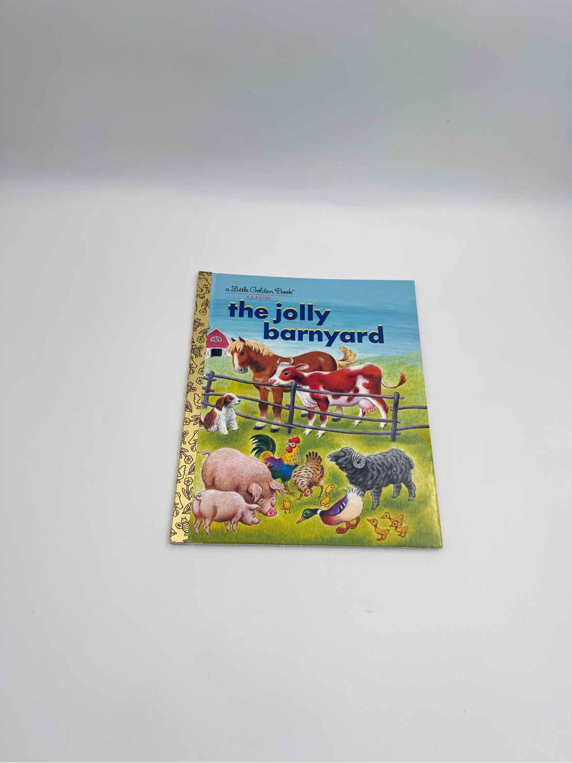 Little Golden Book The Jolly Barnyard Picture Book