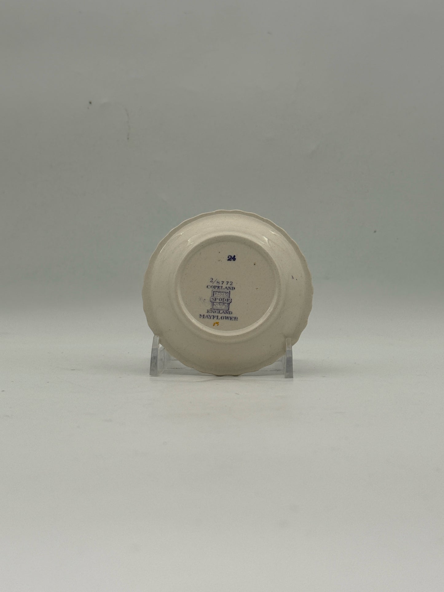 Spode "Mayflower" Butter Pat Dish