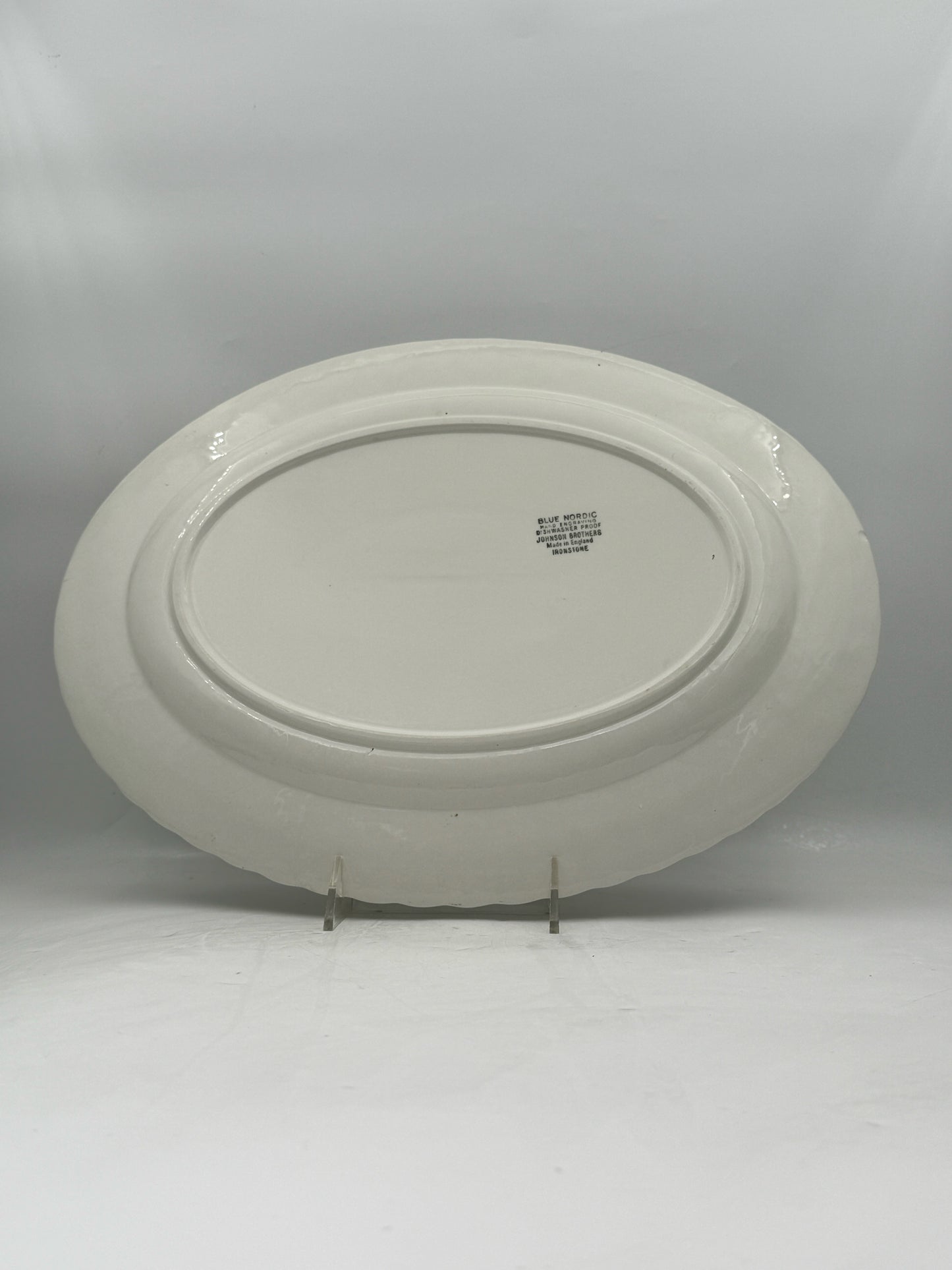 Johnson Bros Blue Nordic Large Platter