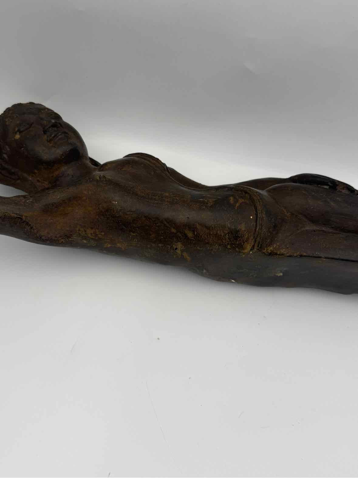 Reclining Metal Southeast Asian Style Buddha Sculpture