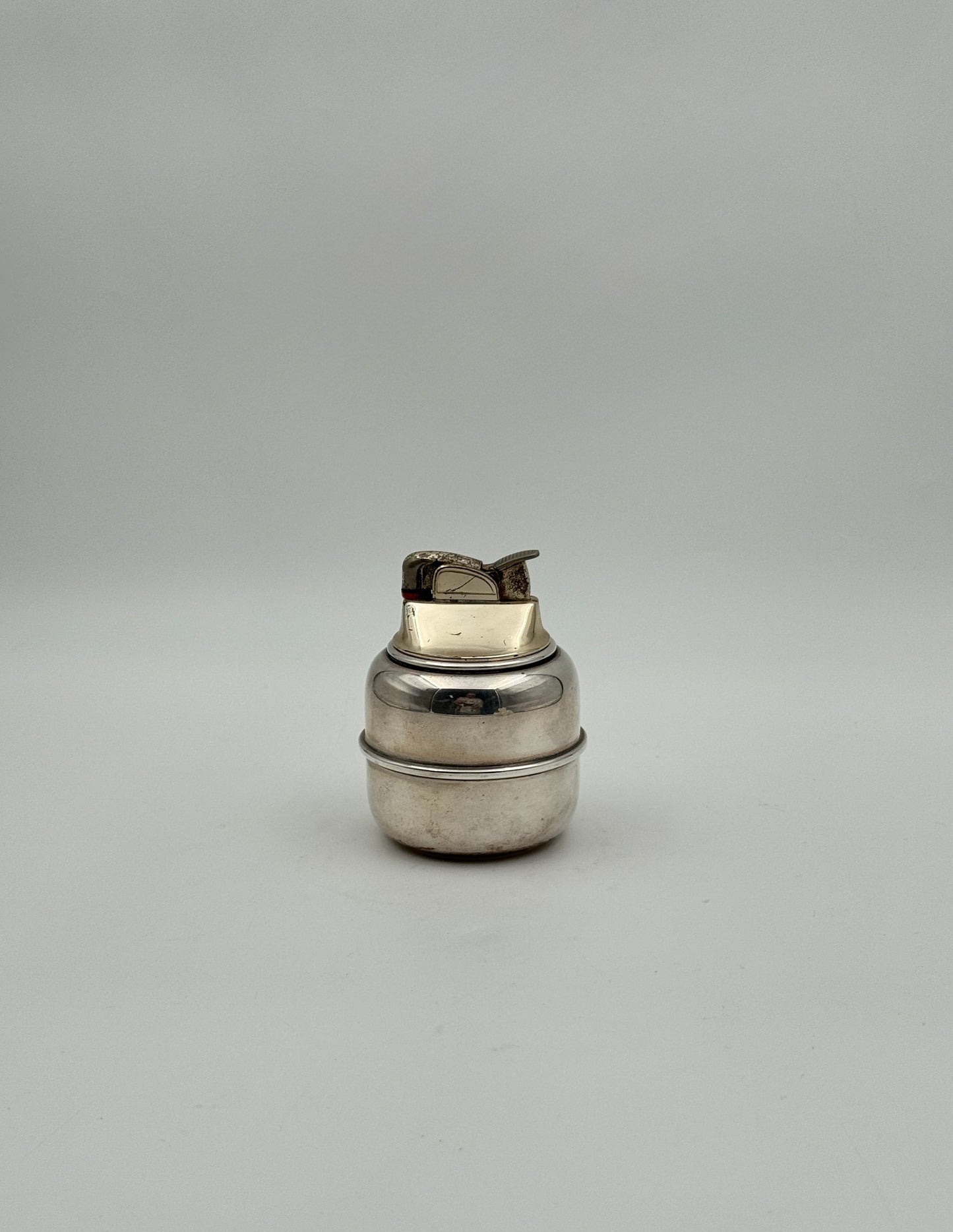 Sterling Table Lighter – JE Caldwell Weighted Base with Evans Insert