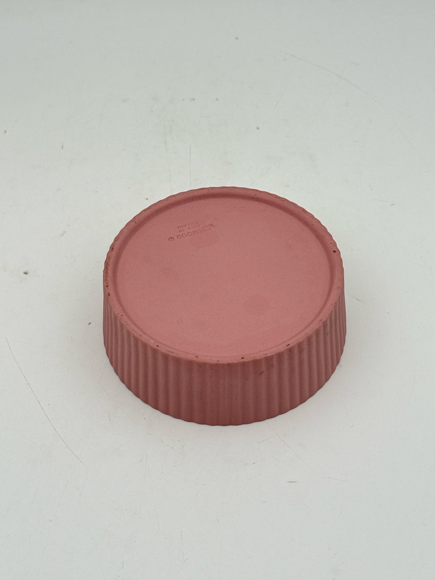 Wedgwood Pink Covered Bowl