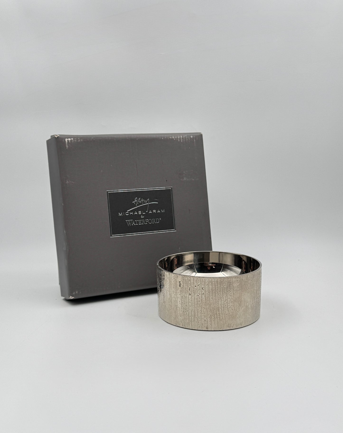Waterford Michael Aram Wood Grain Nut Bowl