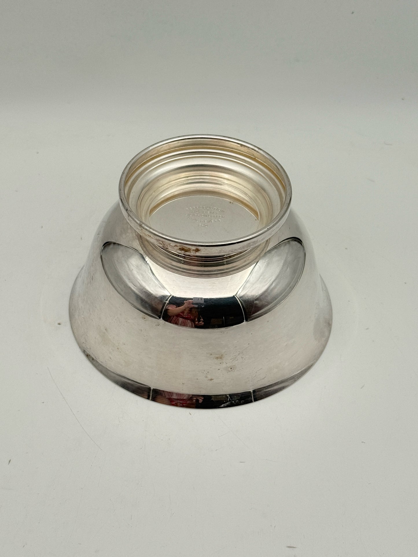 Silverplate Revere Decorative Bowl
