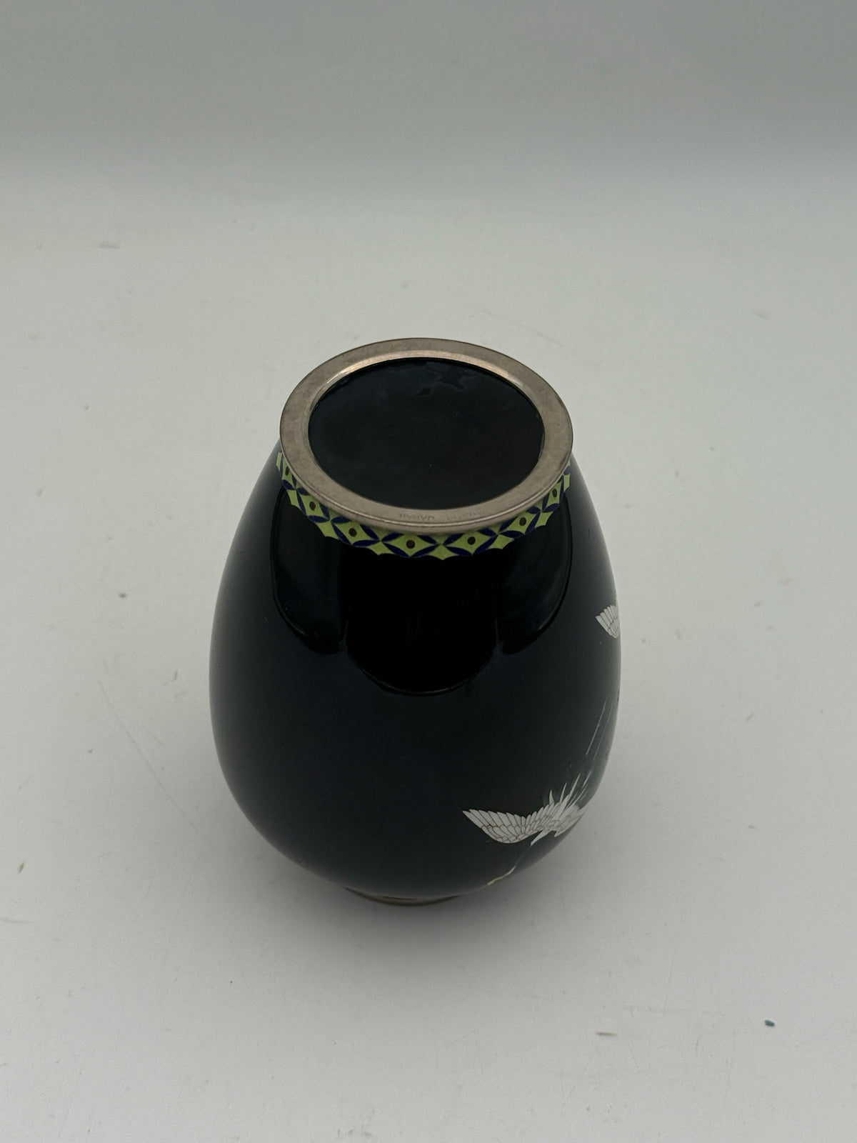 Pair Of Japanese Decorative Crane Vases