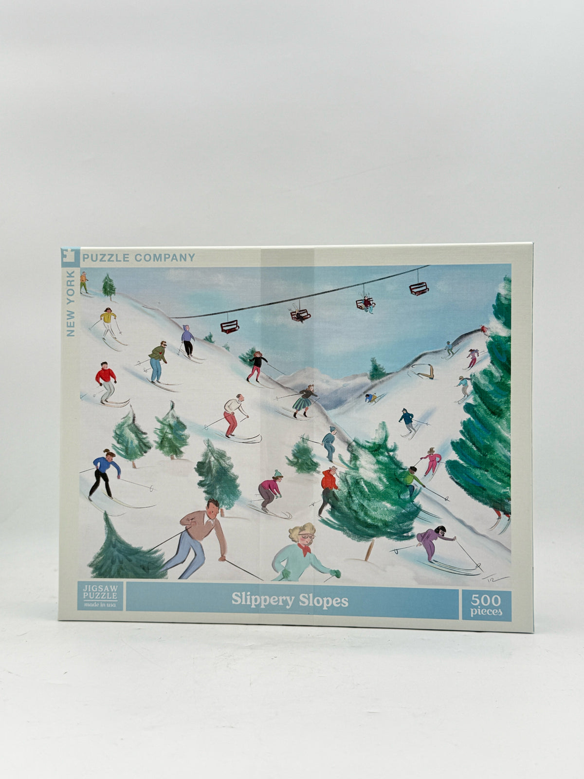 Slippery Slopes 500 Piece Puzzle