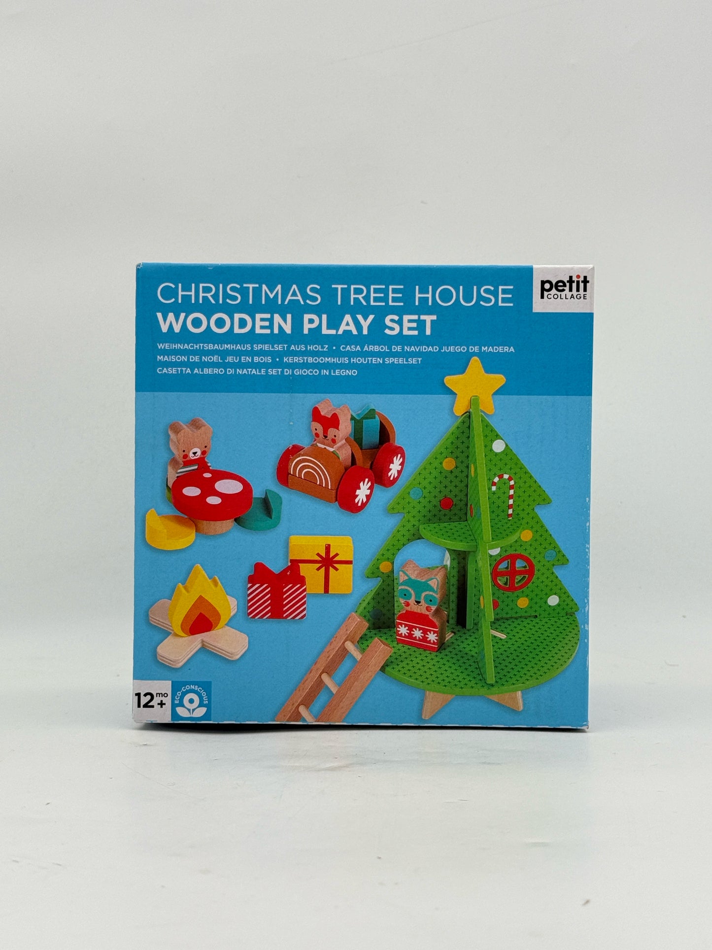 Christmas House Wooden Play Set