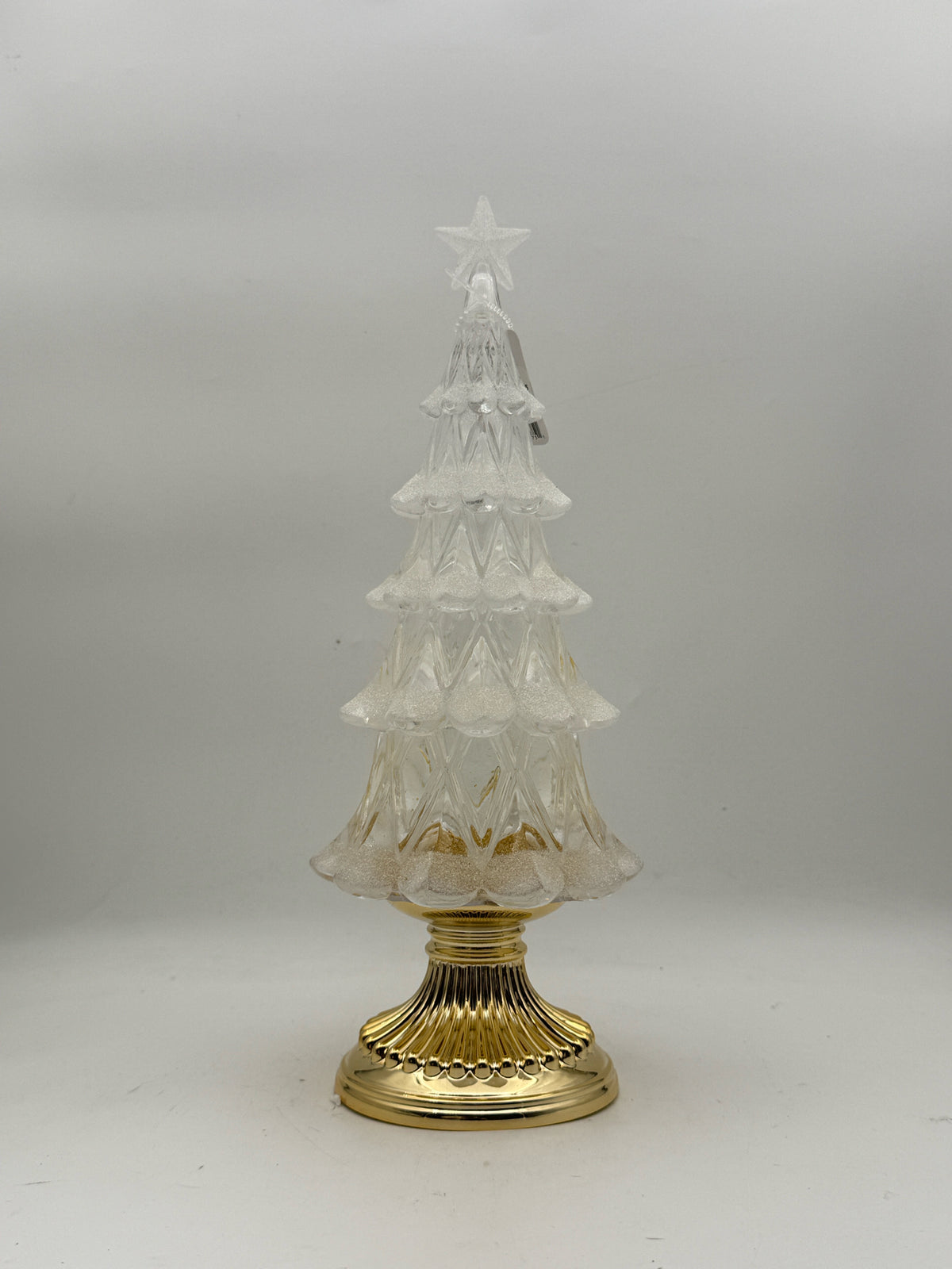 Light Up Gold Glitter Christmad Tree