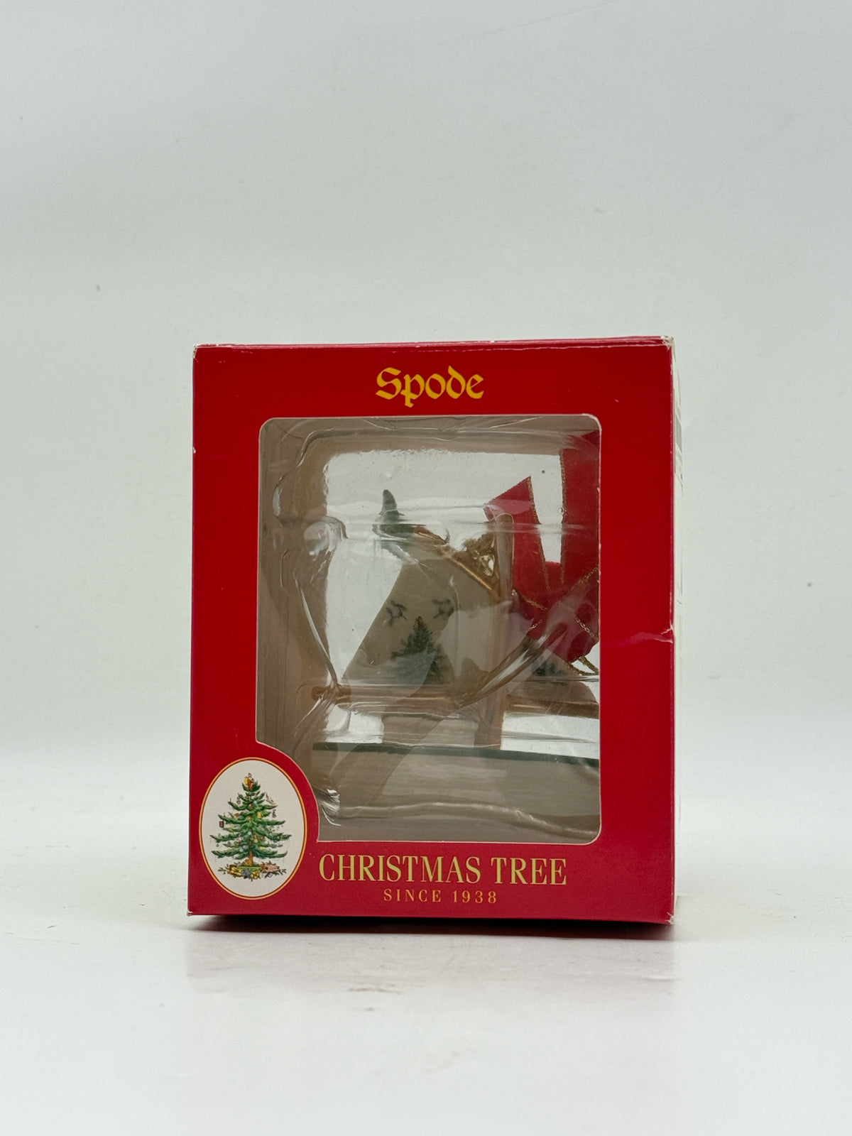 Spode Christmas Sailboat Ornament