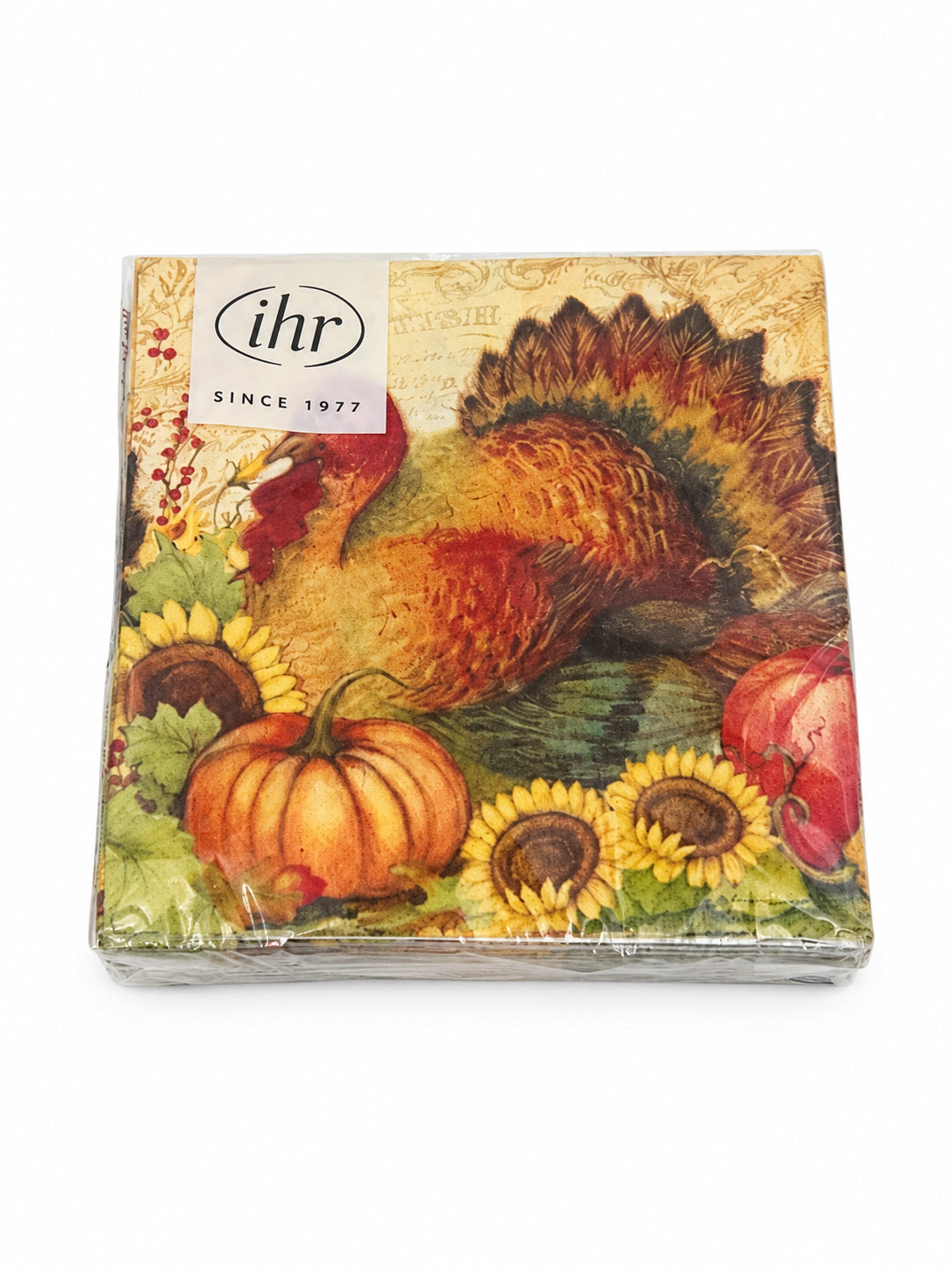Filigree Turkey Cocktail Napkins
