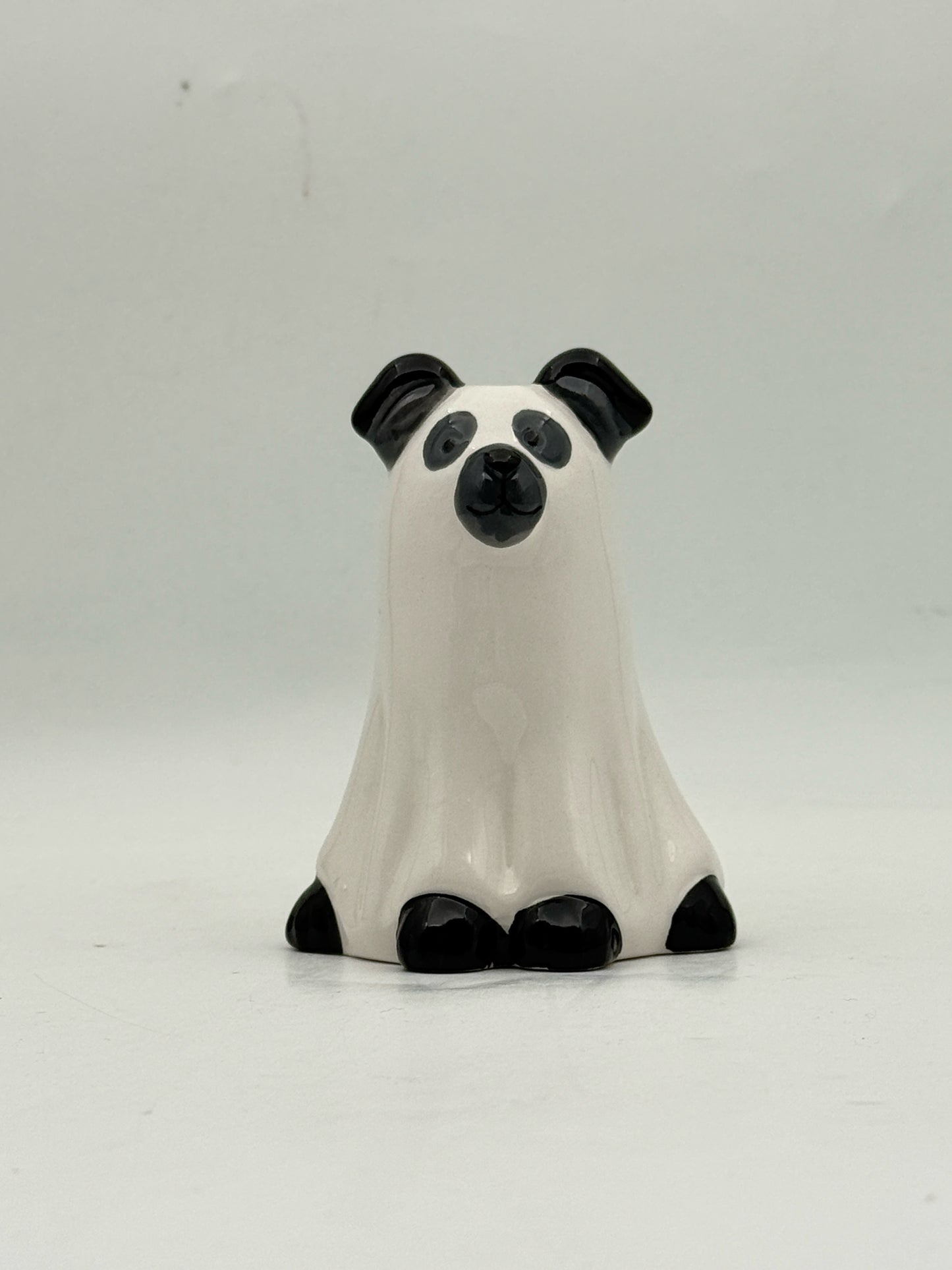 Halloween Ghost Puppy Dog Salt And Pepper Shakers