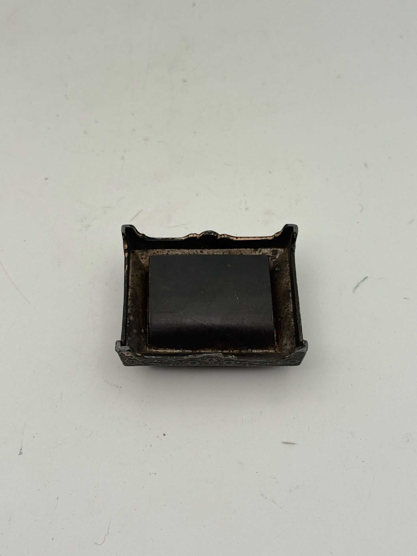 Japanese Meji Period Bronze Stamp Box
