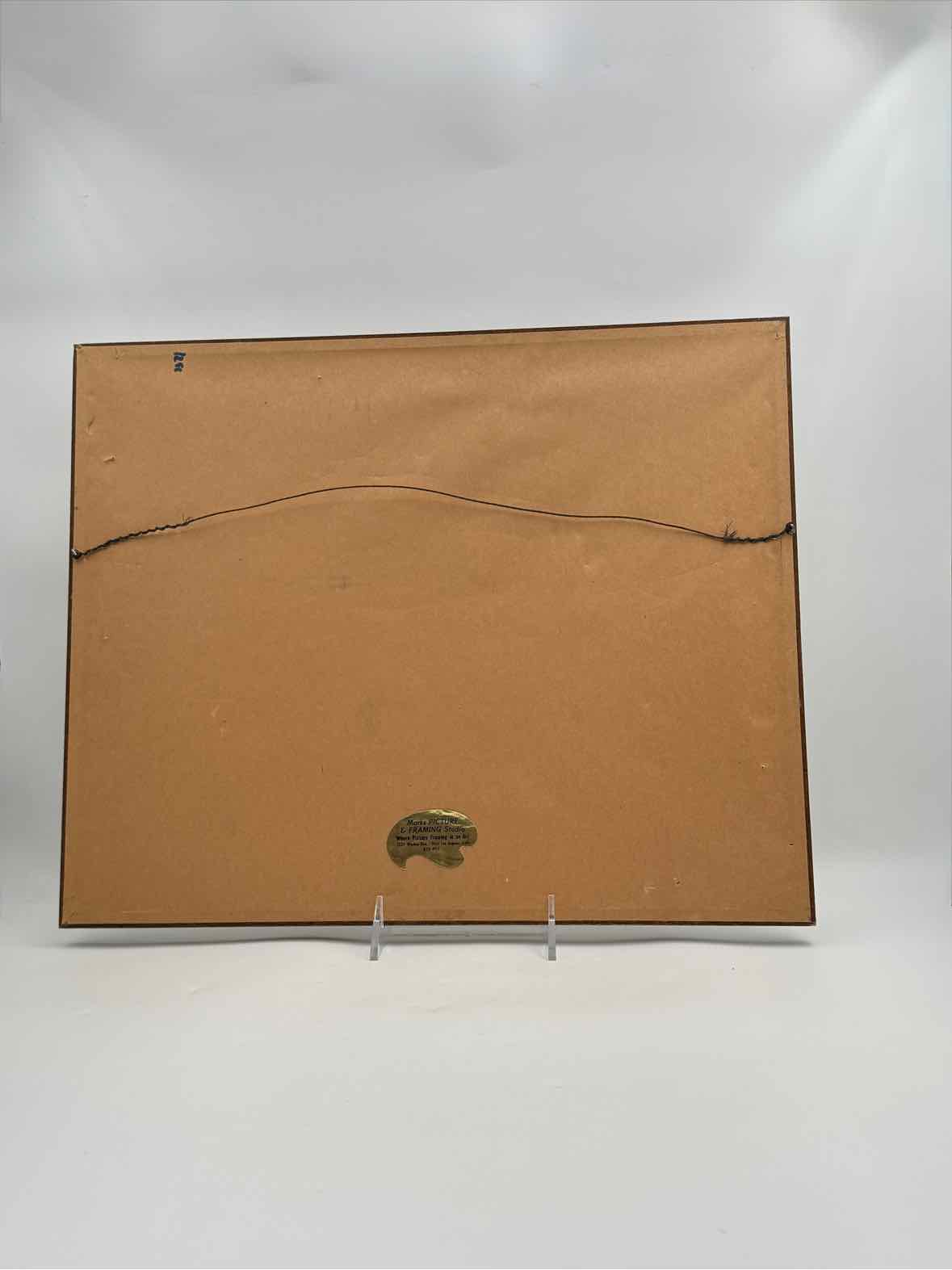 19th Century Framed Engraving Of Versailles Palace