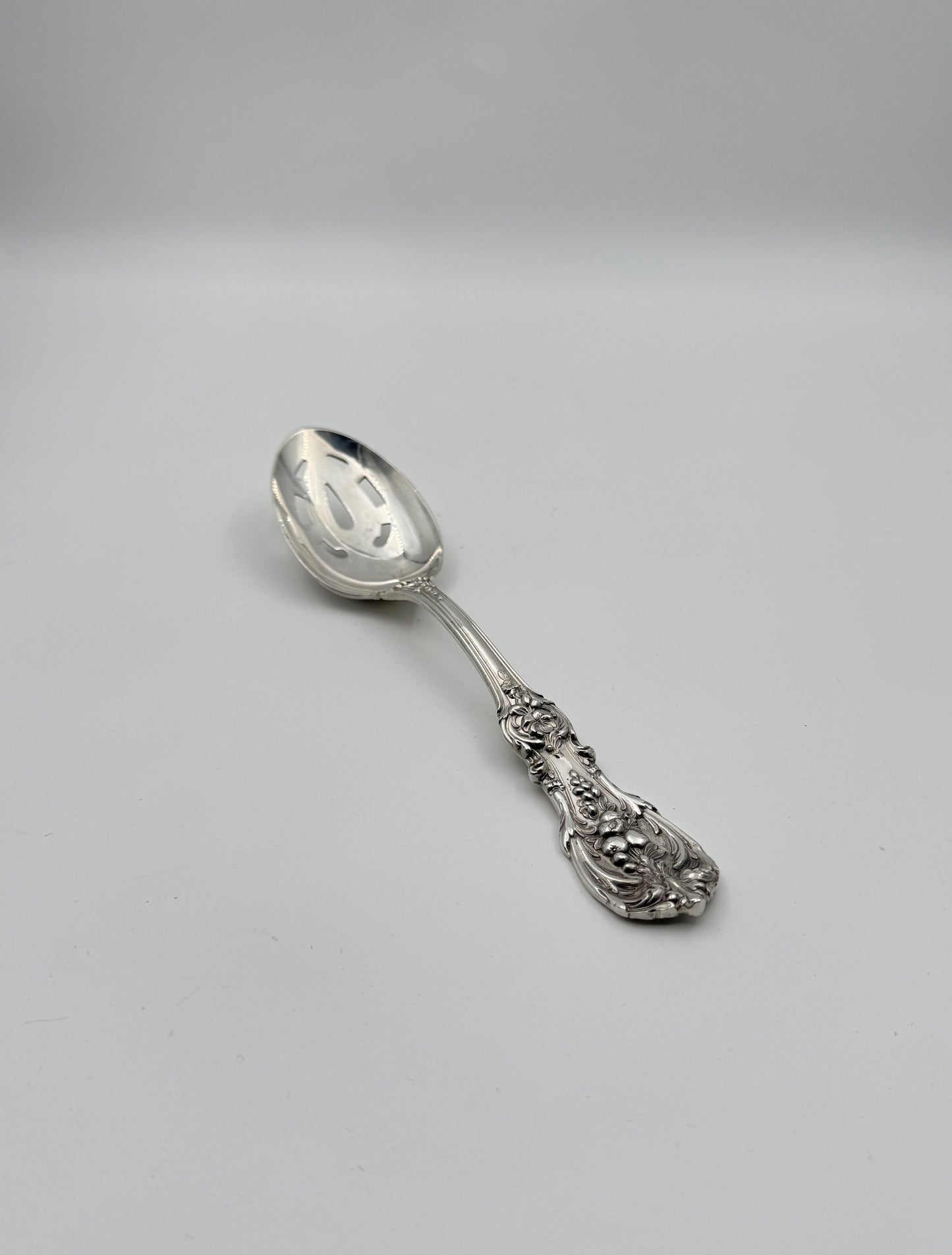 Reed & Barton Francis I Sterling Silver Pierced Serving Spoon