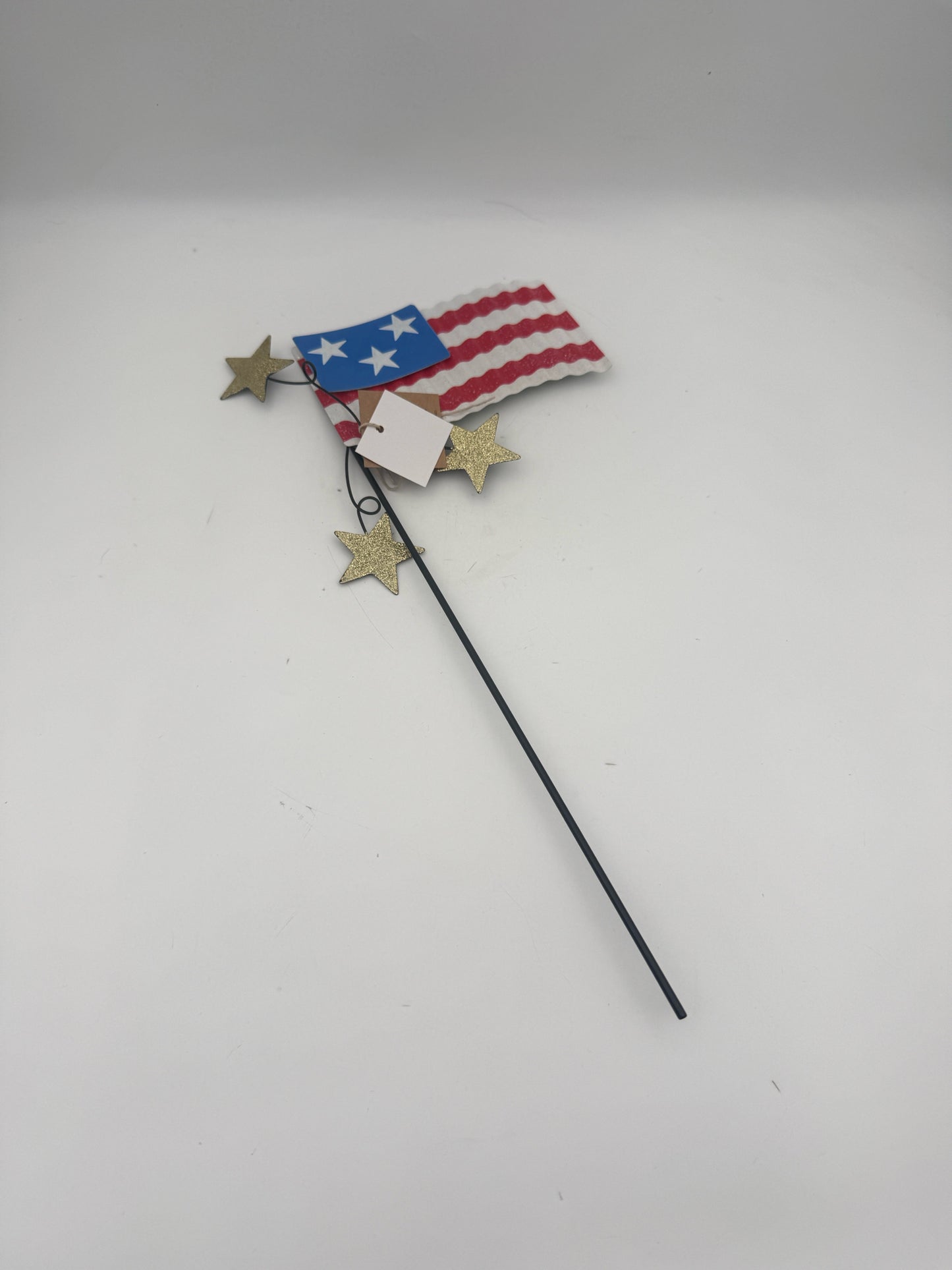 4th Of July Flag Stake