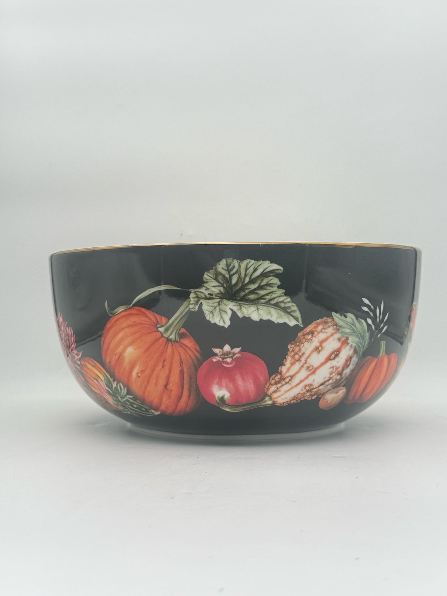 Williams Sonoma Harvest Pumpkin Serving Bowl