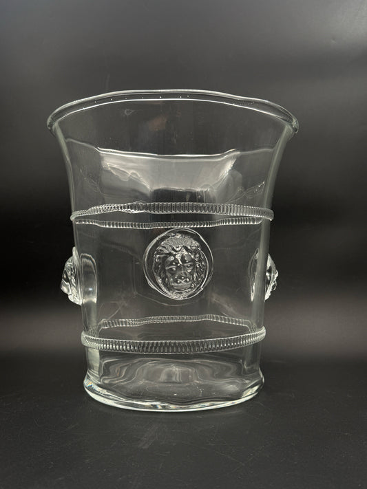 Juliska "Victor" Lion Head Champagne Bottle Ice Bucket