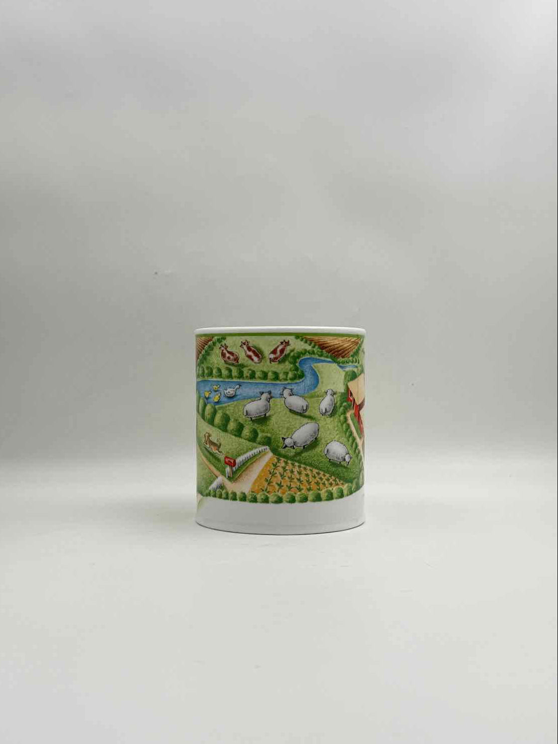 Tiffany Co 2000 Tiffany Farm Bone China Piggy Bank Decor